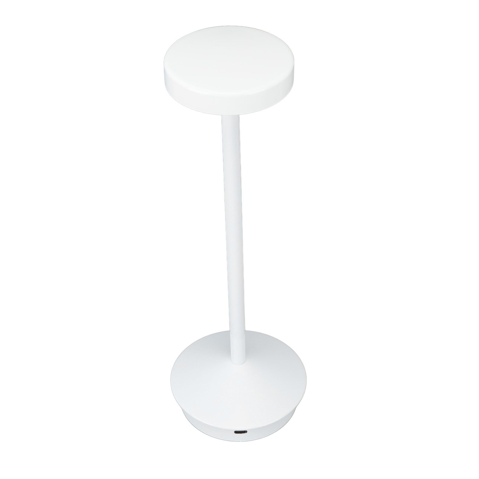 Rechargeable LED Table Lamp 2000mAh Cordless Battery Operated Metal Bedside USB C Desk Light Portable 3 Modes Dimmable White - Image 2