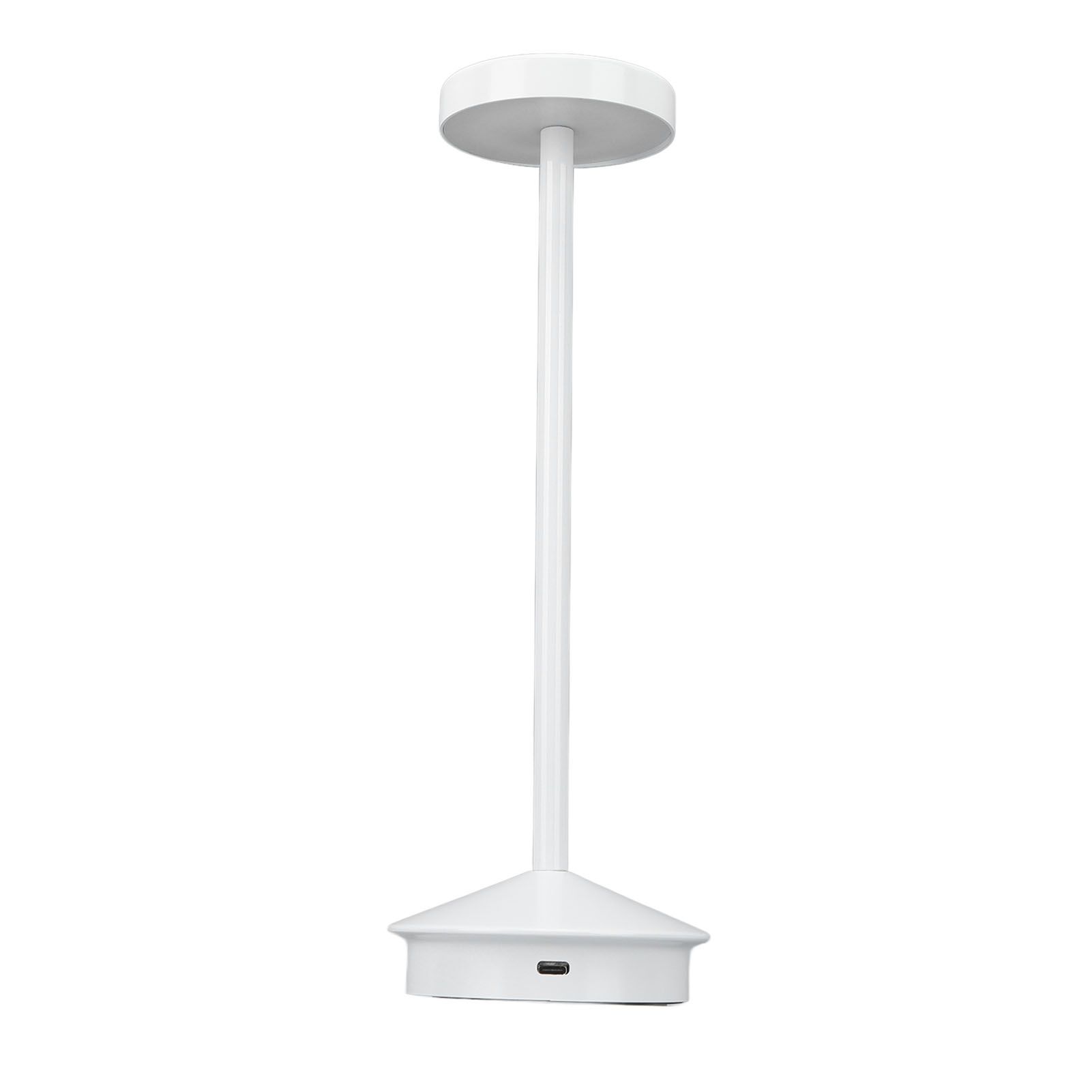 Rechargeable LED Table Lamp 2000mAh Cordless Battery Operated Metal Bedside USB C Desk Light Portable 3 Modes Dimmable White - Image 3