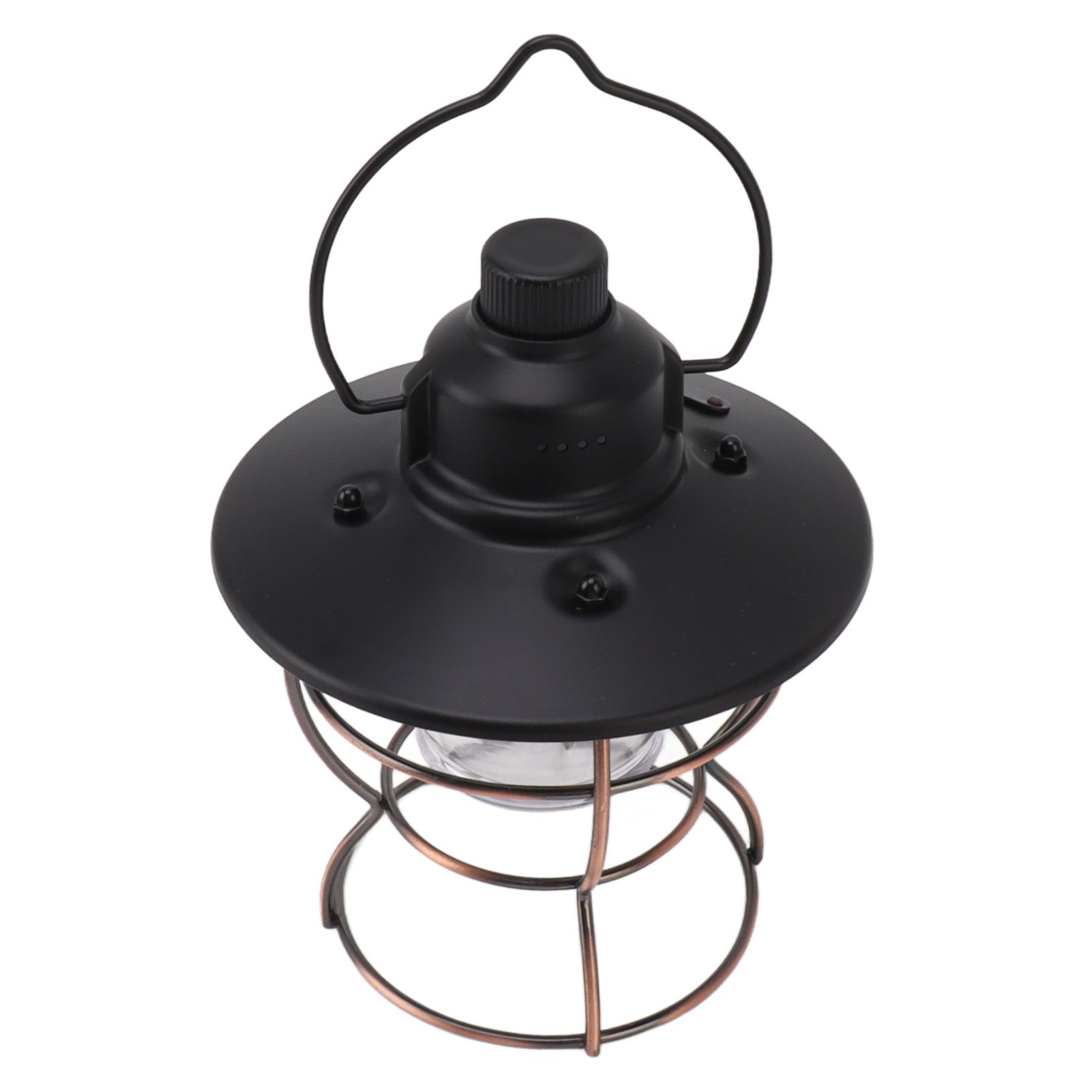 LED Camping Lantern Portable 3 Light Modes USB Charge Stepless Dimming LED Vintage Lantern for Hiking Camping Emergency - Image 5