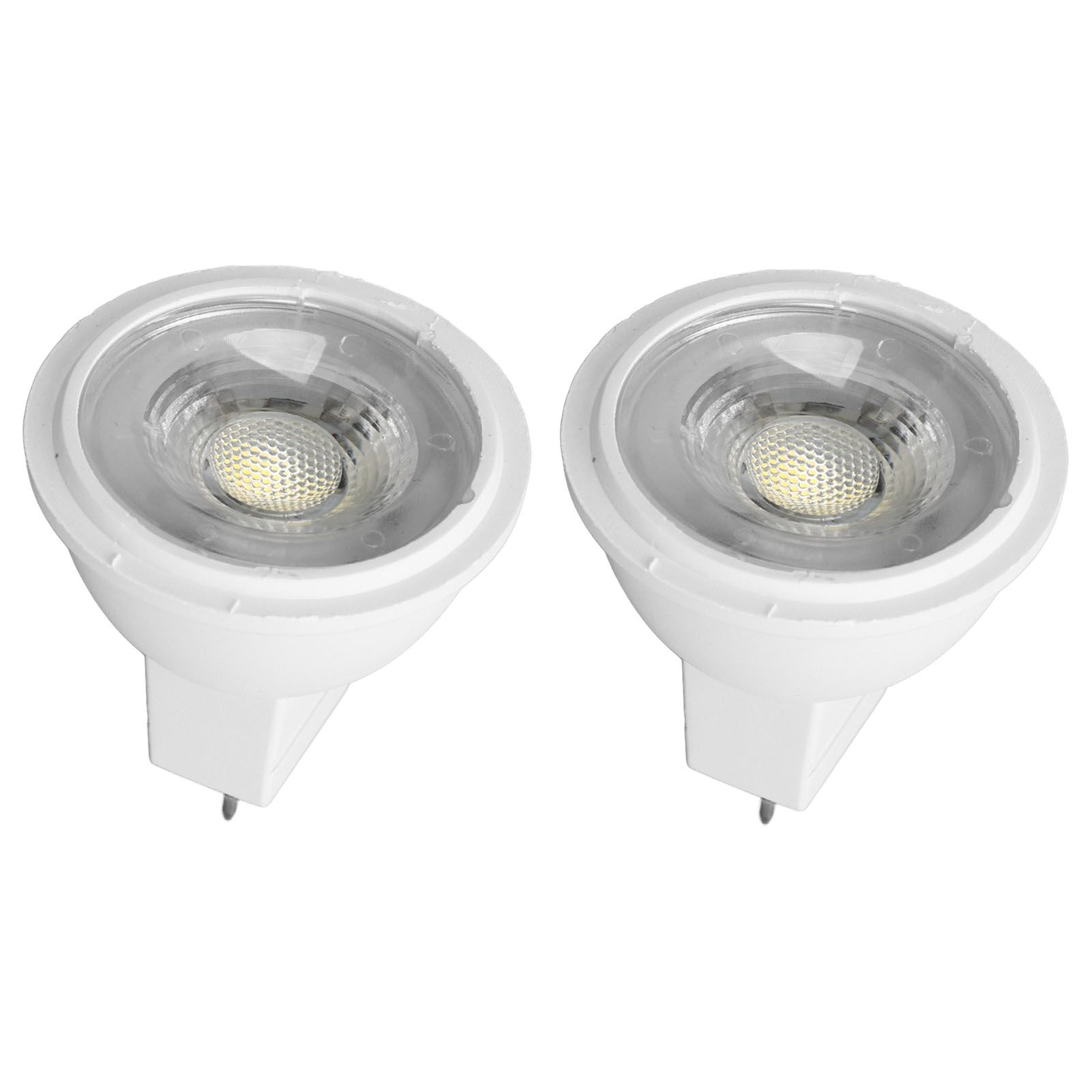 2Pcs MR11 Light Bulb High Brightness 3W 110V Faster Heat Dissipation GU4 Spotlight Bulbs for Landscape Lighting Bedroom Kitchen White Light - Image 3