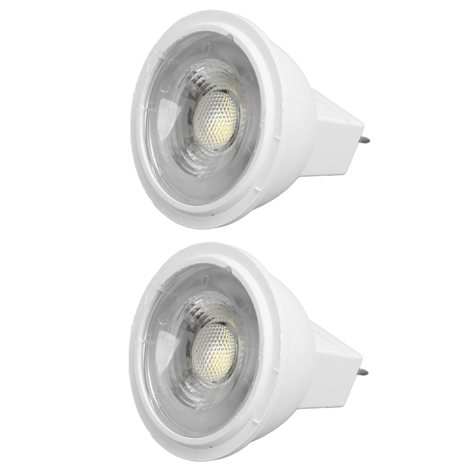 2Pcs MR11 Light Bulb High Brightness 3W 110V Faster Heat Dissipation GU4 Spotlight Bulbs for Landscape Lighting Bedroom Kitchen White Light - Image 4