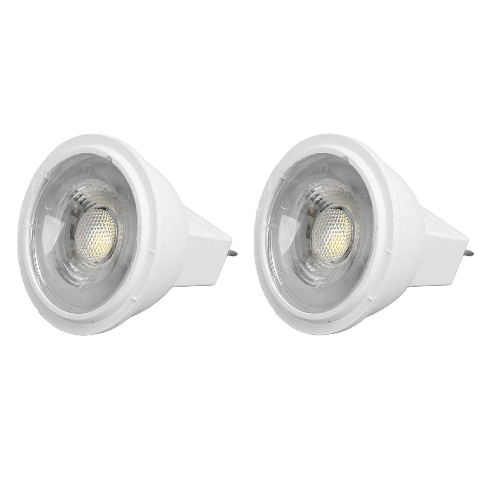 2Pcs MR11 Light Bulb High Brightness 3W 110V Faster Heat Dissipation GU4 Spotlight Bulbs for Landscape Lighting Bedroom Kitchen White Light - Image 5
