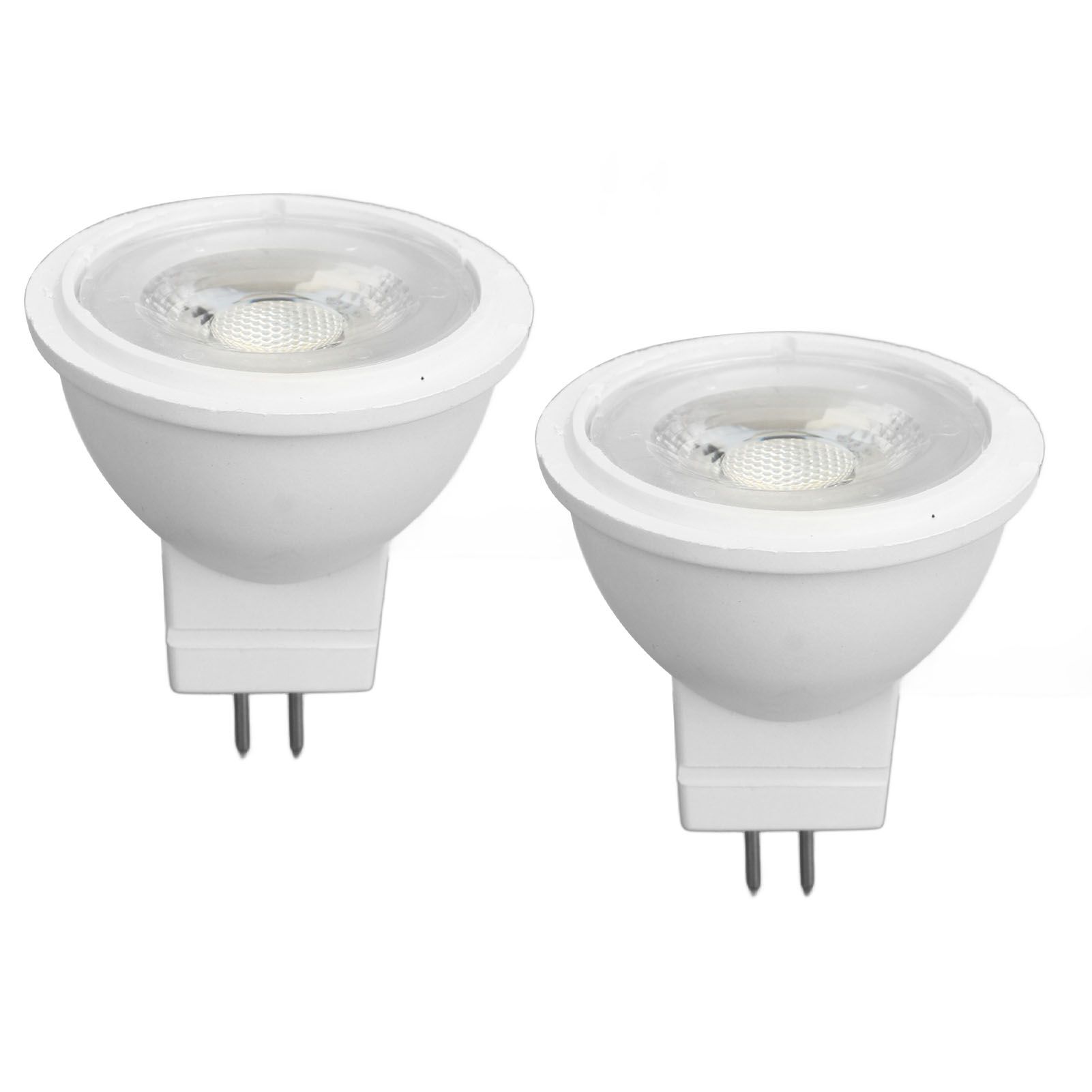 2Pcs MR11 Light Bulb High Brightness 3W 110V Faster Heat Dissipation GU4 Spotlight Bulbs for Landscape Lighting Bedroom Kitchen White Light - Image 6