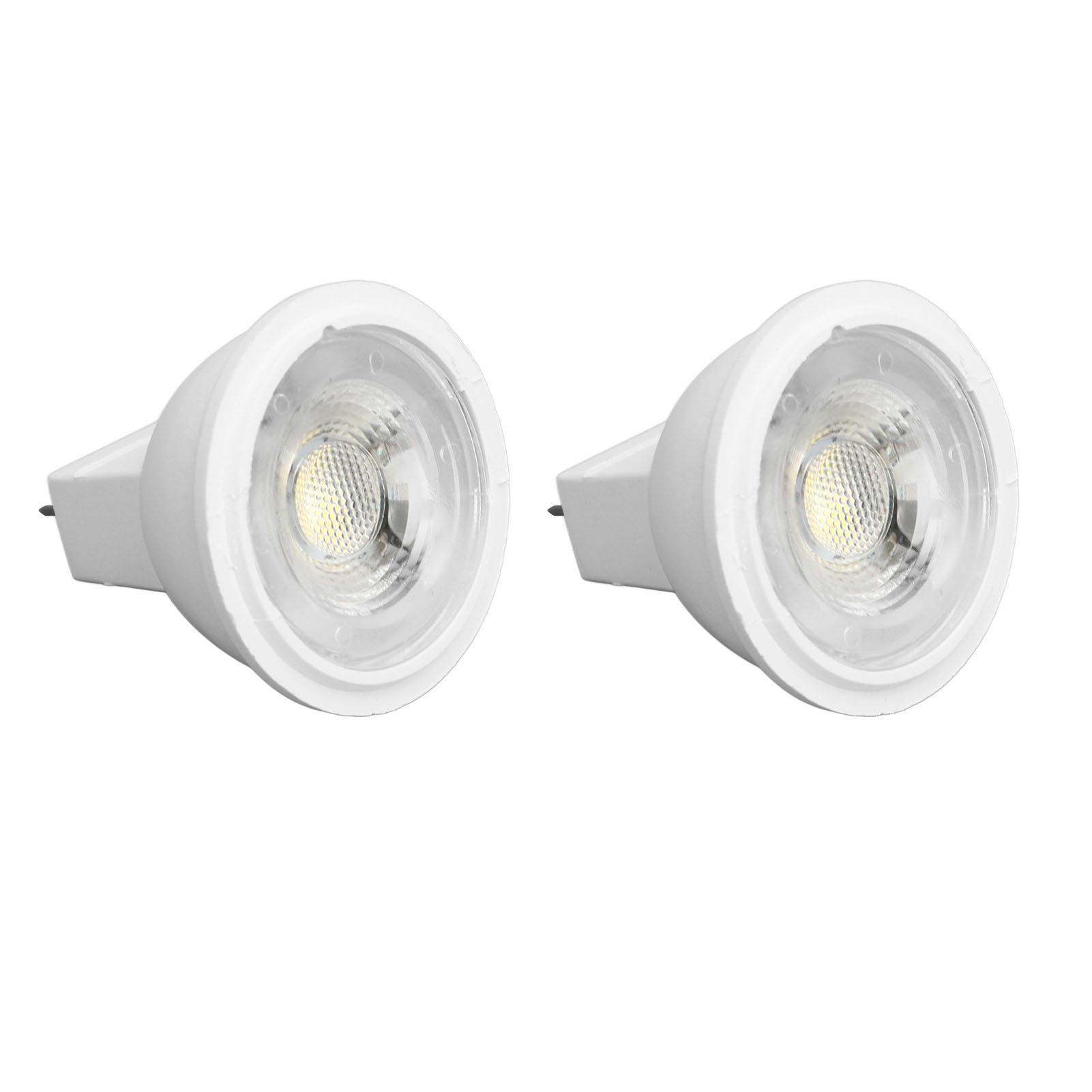 2Pcs MR11 Light Bulb High Brightness 3W 110V Faster Heat Dissipation GU4 Spotlight Bulbs for Landscape Lighting Bedroom Kitchen White Light - Image 7