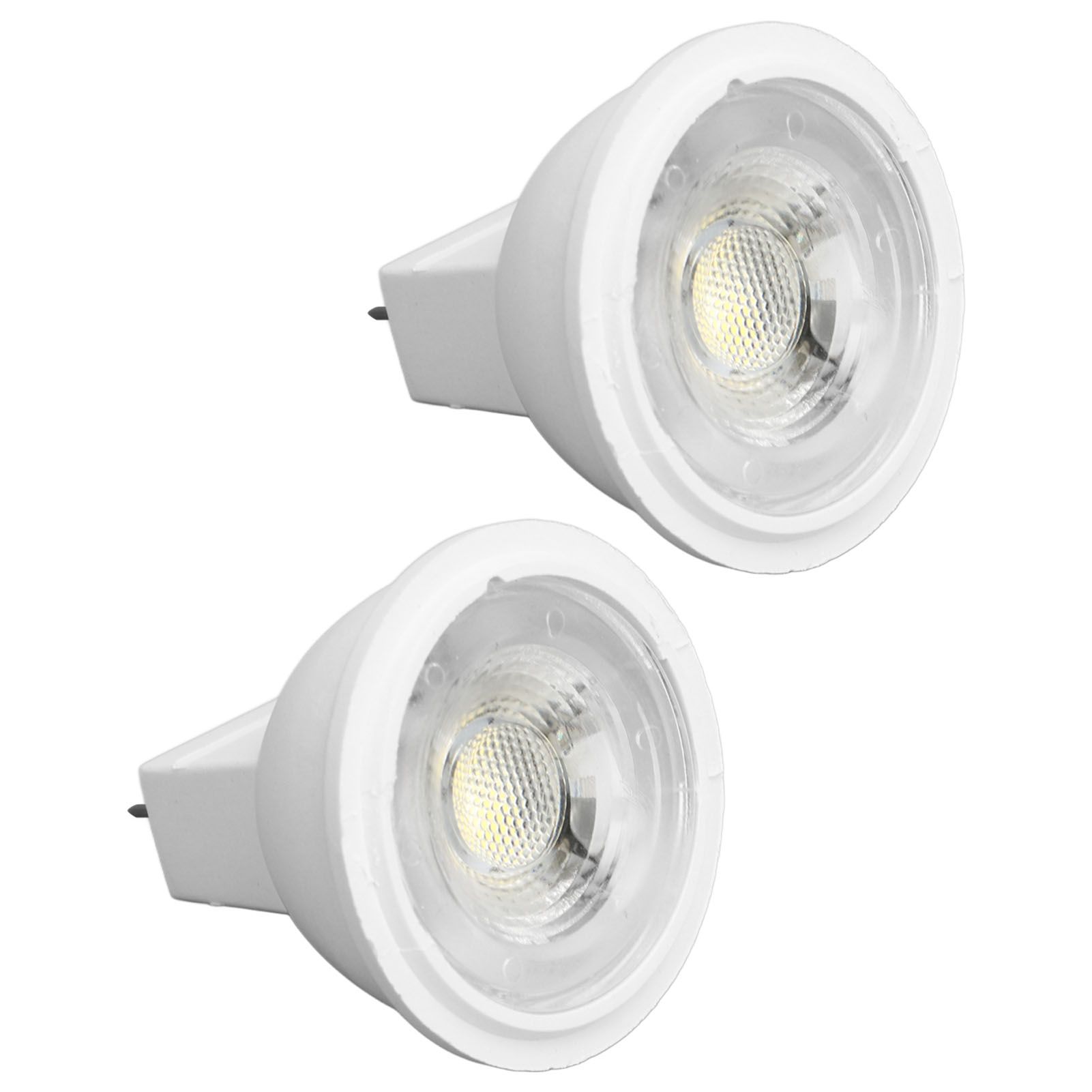 2Pcs MR11 Light Bulb High Brightness 3W 110V Faster Heat Dissipation GU4 Spotlight Bulbs for Landscape Lighting Bedroom Kitchen White Light - Image 8