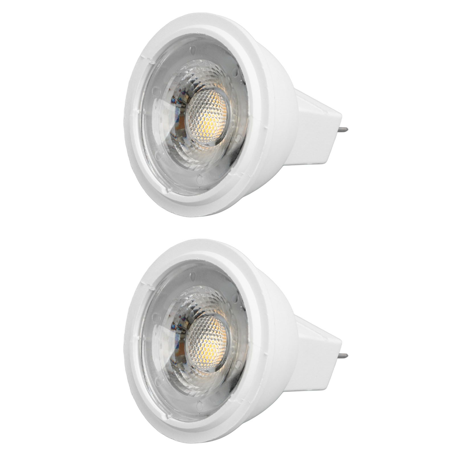 2Pcs MR11 Light Bulb High Brightness 3W 110V Faster Heat Dissipation GU4 Spotlight Bulbs for Landscape Lighting Bedroom Kitchen Warm Light - Image 4