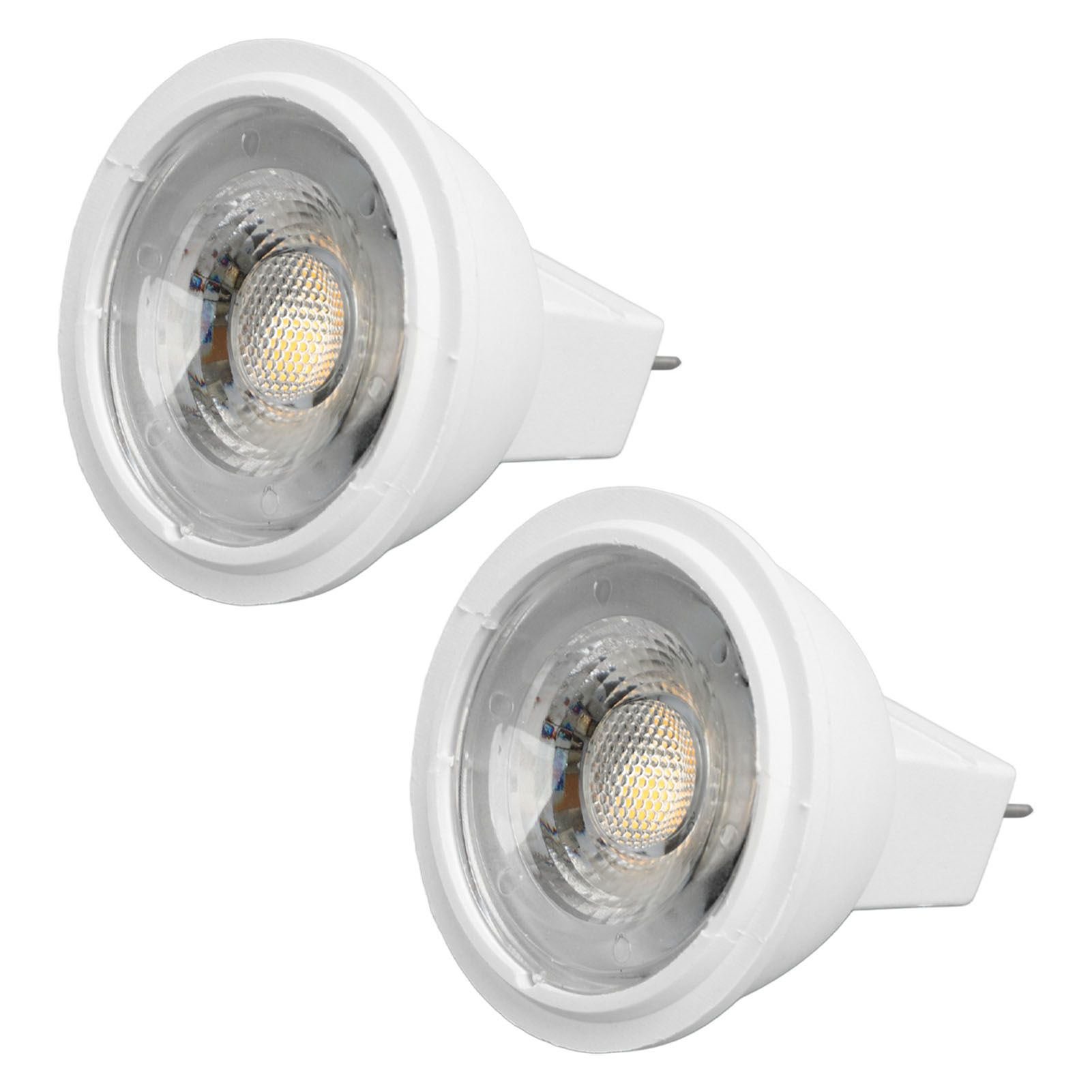 2Pcs MR11 Light Bulb High Brightness 3W 110V Faster Heat Dissipation GU4 Spotlight Bulbs for Landscape Lighting Bedroom Kitchen Warm Light - Image 6