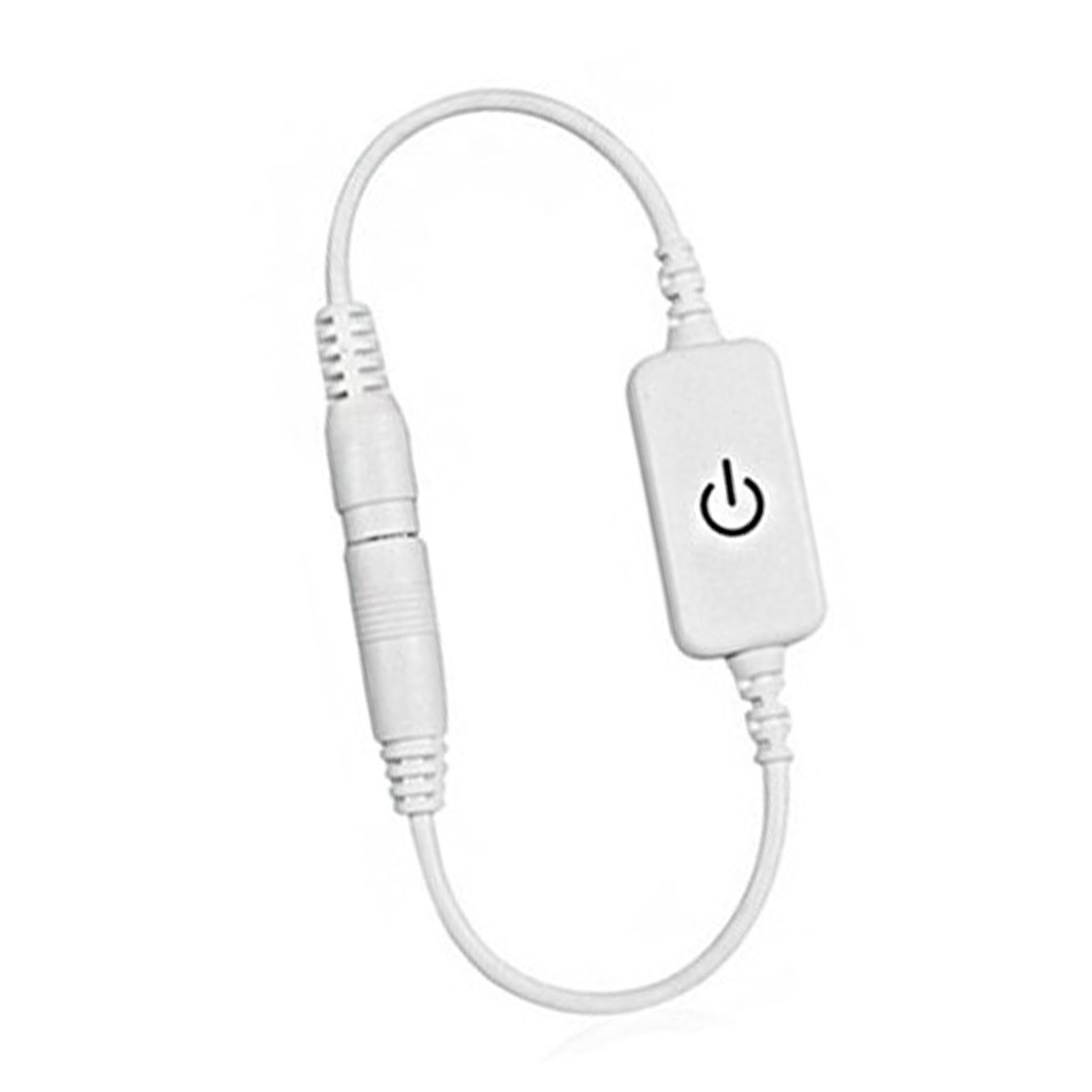 12‑24V 4A Mini LED Dimmer Touch Switch Single Color Light Emitting Diode Strip Light Brightness Controller On Off Switch White - Image 2