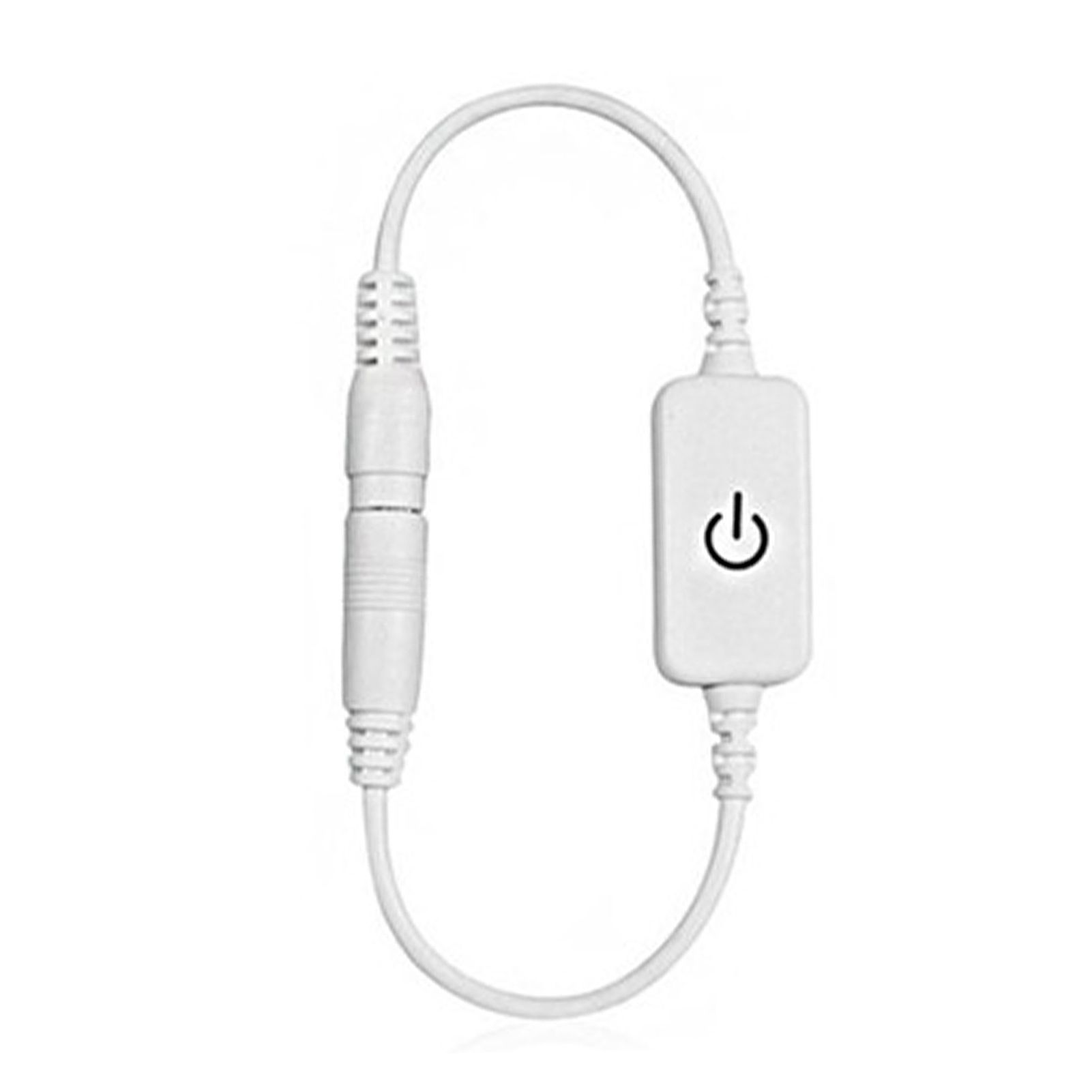 12‑24V 4A Mini LED Dimmer Touch Switch Single Color Light Emitting Diode Strip Light Brightness Controller On Off Switch White - Image 4