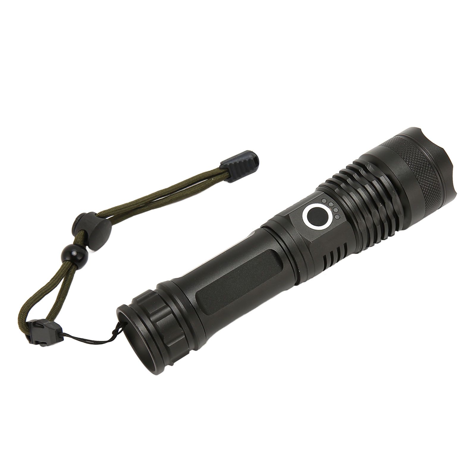 LED Flashlight Zoomable P50 Beads 5000lm 3 Light Modes Battery Display Bright Flashlight for Outdoor Adventure Camping - Image 5