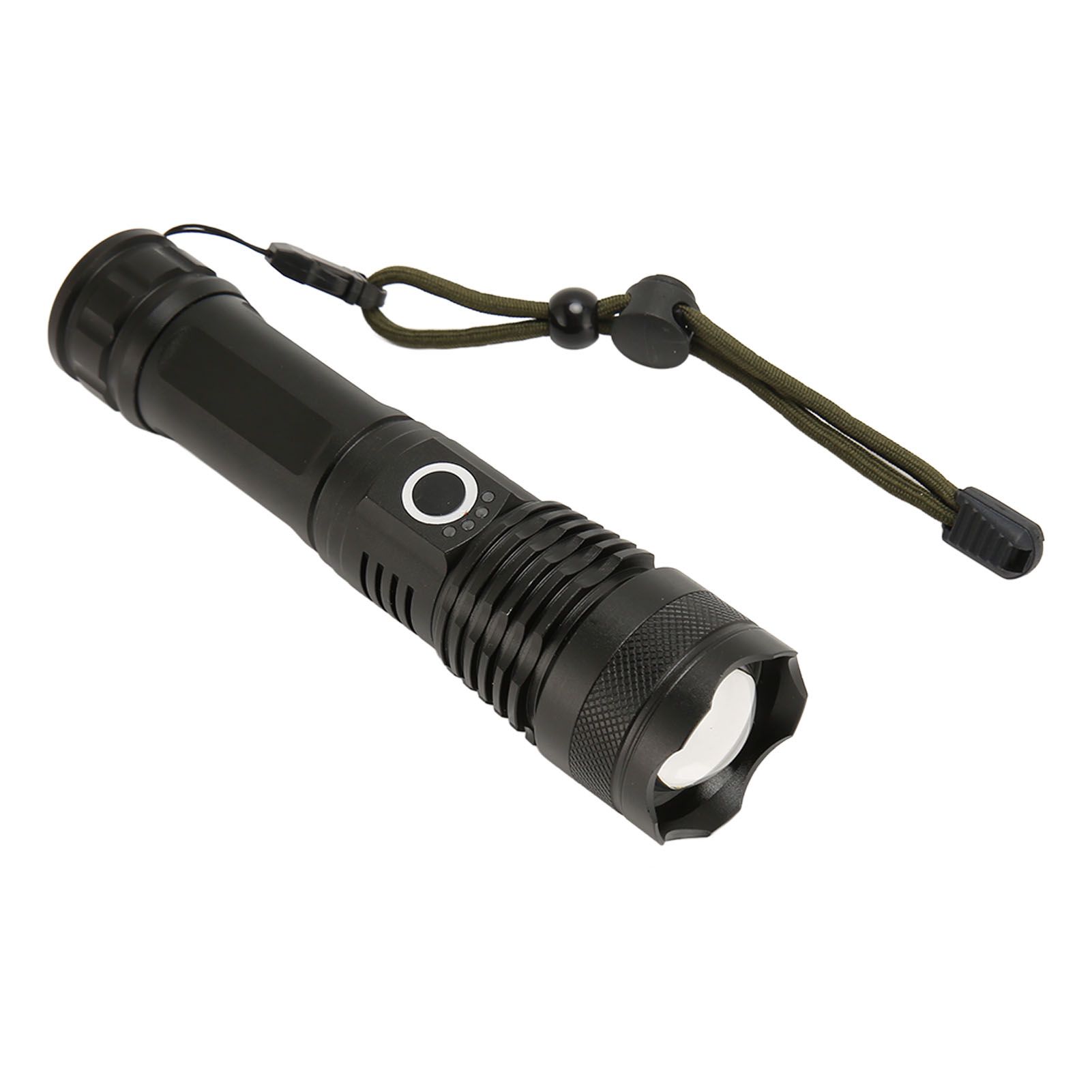 LED Flashlight Zoomable P50 Beads 5000lm 3 Light Modes Battery Display Bright Flashlight for Outdoor Adventure Camping - Image 6