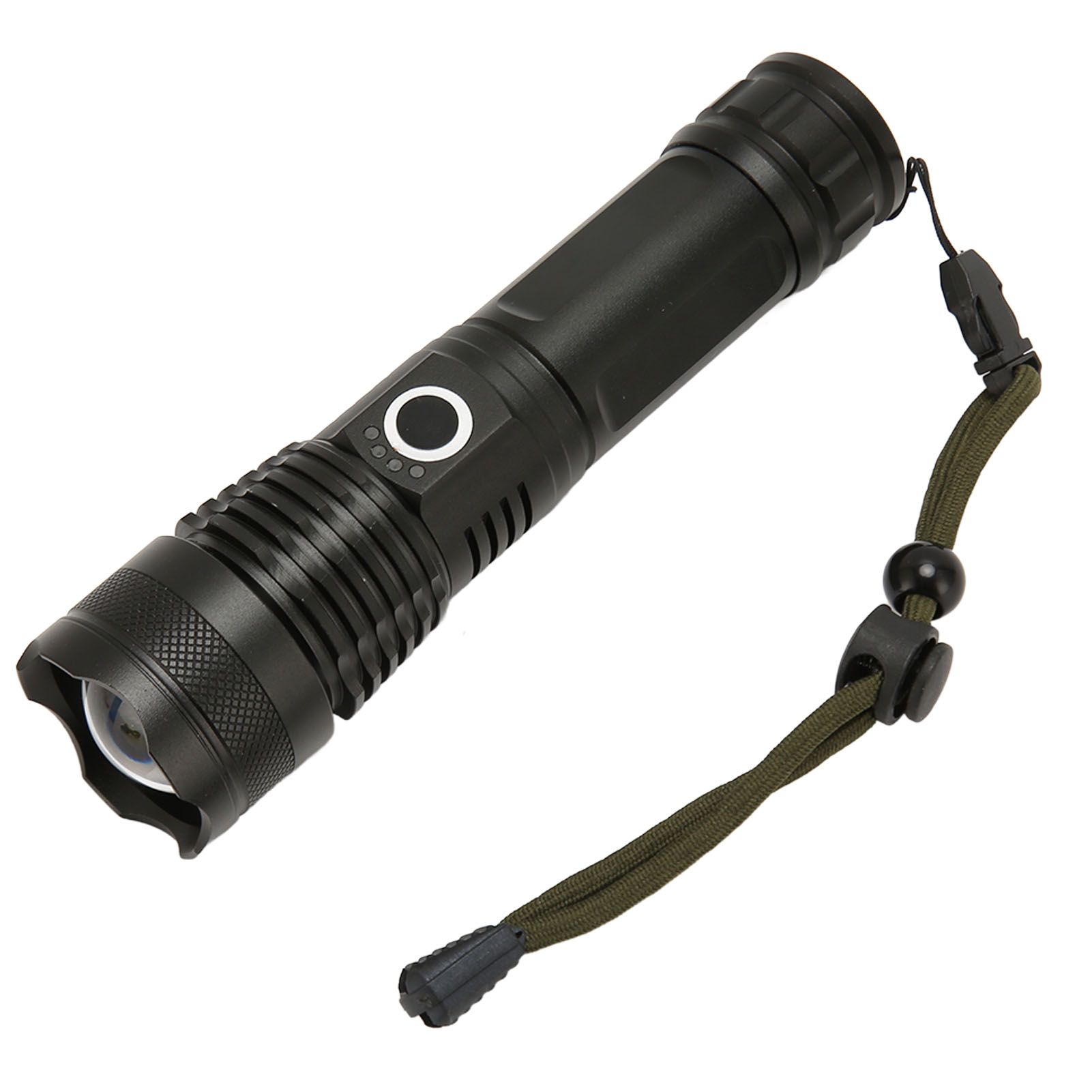 LED Flashlight Zoomable P50 Beads 5000lm 3 Light Modes Battery Display Bright Flashlight for Outdoor Adventure Camping - Image 8