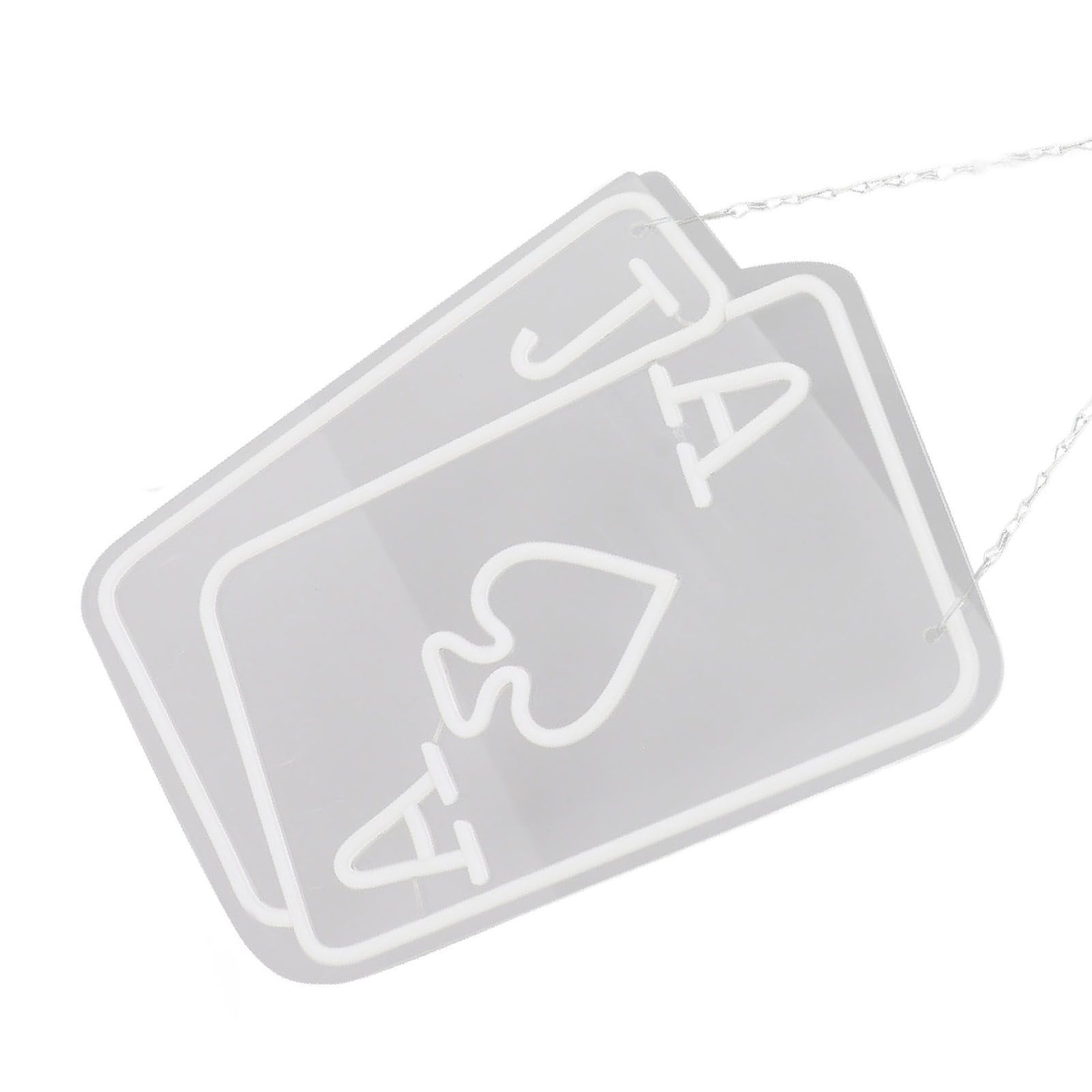 Poker LED Neon Signs Playing Cards Neon Signs for Wall Decor Bedroom Casino Bar Hotel Play Room Birthday Party Decor J Poker - Image 7