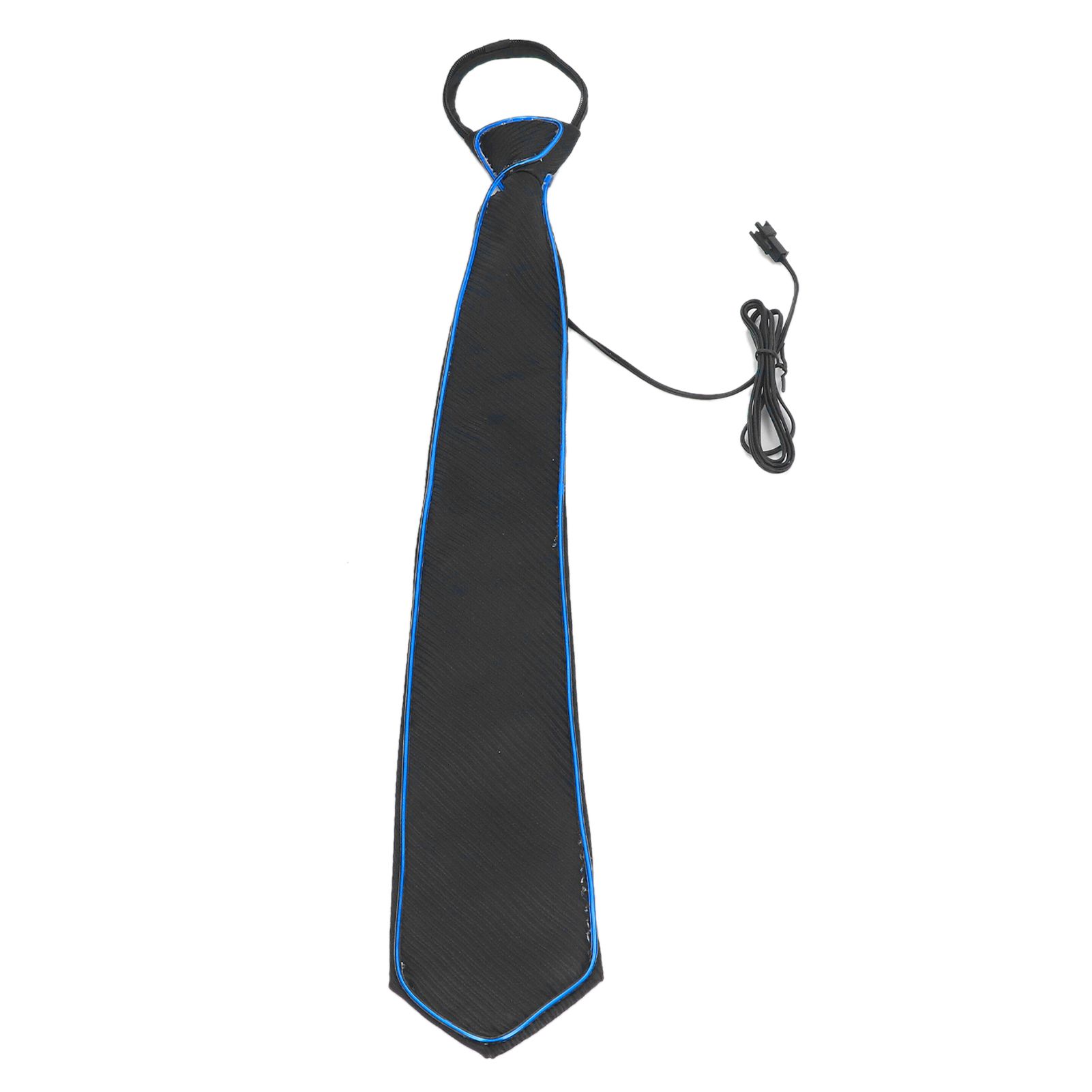 LED Necktie Lighting Modes Adjustable Polyester Key Switch Light Up Neck Tie for Carnival Music Festival Party - Image 2