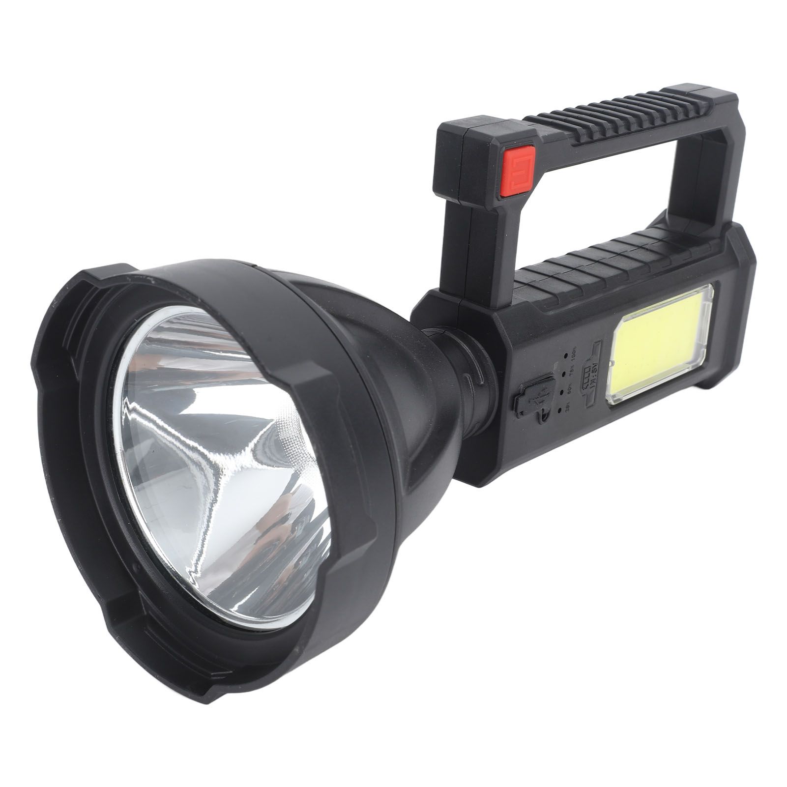 Handheld Spotlight Strong Light Waterproof Rechargeable Spotlight Flashlight LED Searchlight for Outdoor Camping Hiking - Image 6