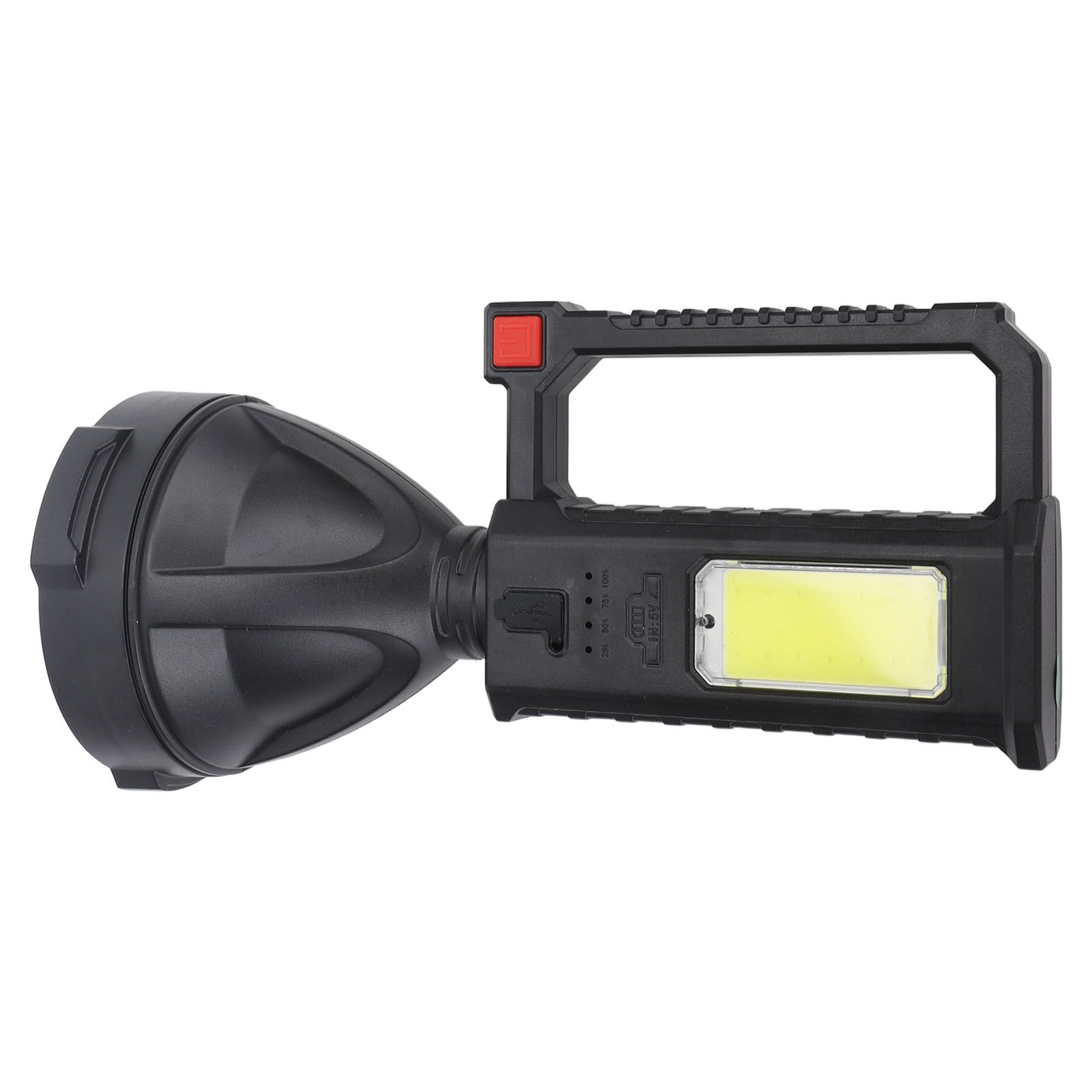 Handheld Spotlight Strong Light Waterproof Rechargeable Spotlight Flashlight LED Searchlight for Outdoor Camping Hiking - Image 8