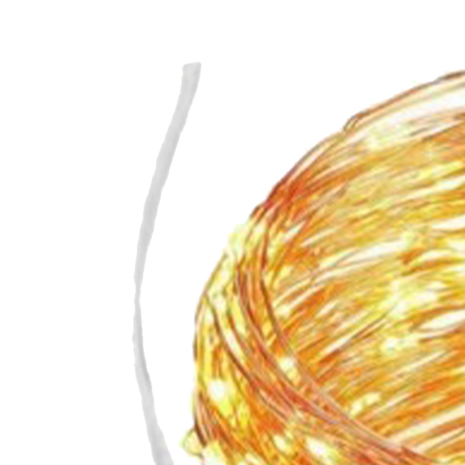 LED Solar Fairy Lights High Brightness Durable Copper Wire 50 LED Outdoor Solar String Lights 8 Modes Solar Lights 16.4ft - Image 7