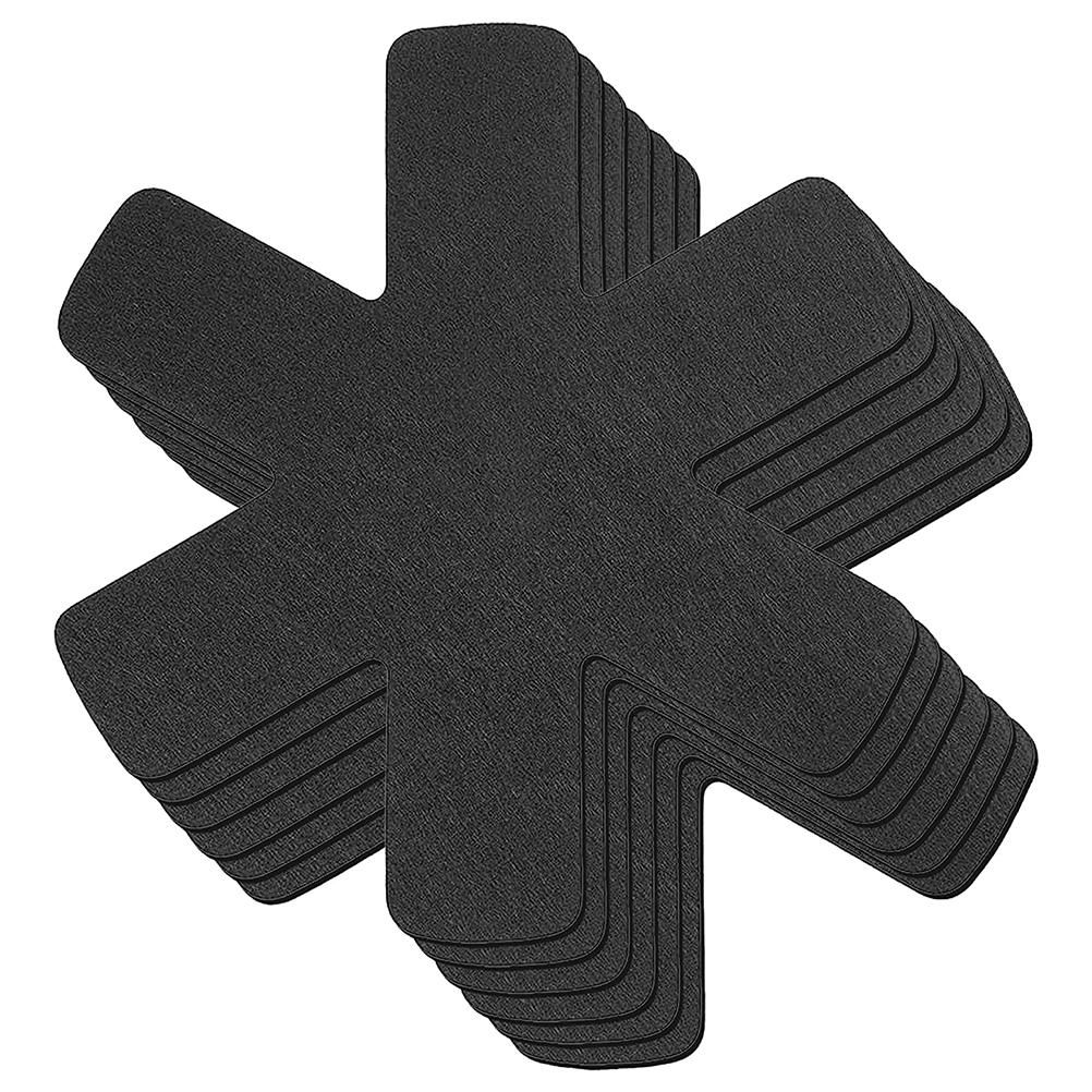 6Pcs Pan Protection Mat Stackable Insulation Pads Pot Trivet Pot Cookware Protector for Kitchen Gadgets - Image 1