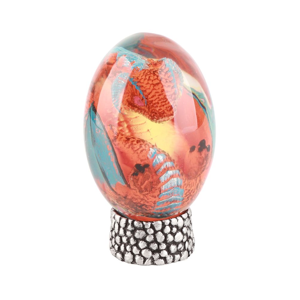 Saurs Dragon Eggs Glowing Resin Lava Saurs Egg Home Ornaments Collections and Gifts for Friends - Image 1