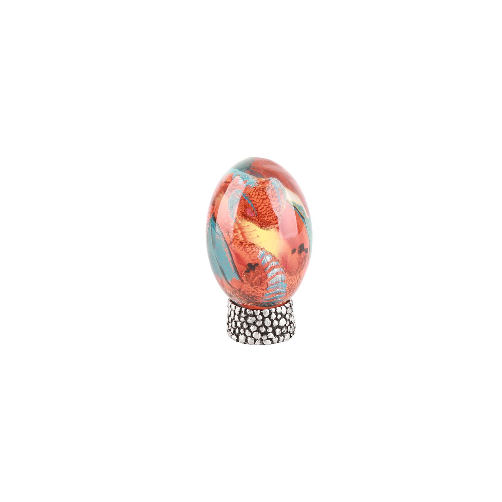 Saurs Dragon Eggs Glowing Resin Lava Saurs Egg Home Ornaments Collections and Gifts for Friends - Image 2