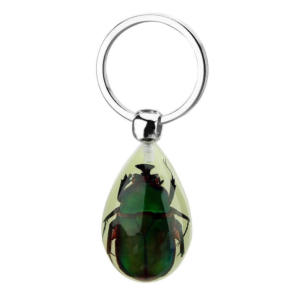 Glowing Insect Keychain Animal Specimens Keychain Resin Collectible Gift for Friends and Family - Image 1