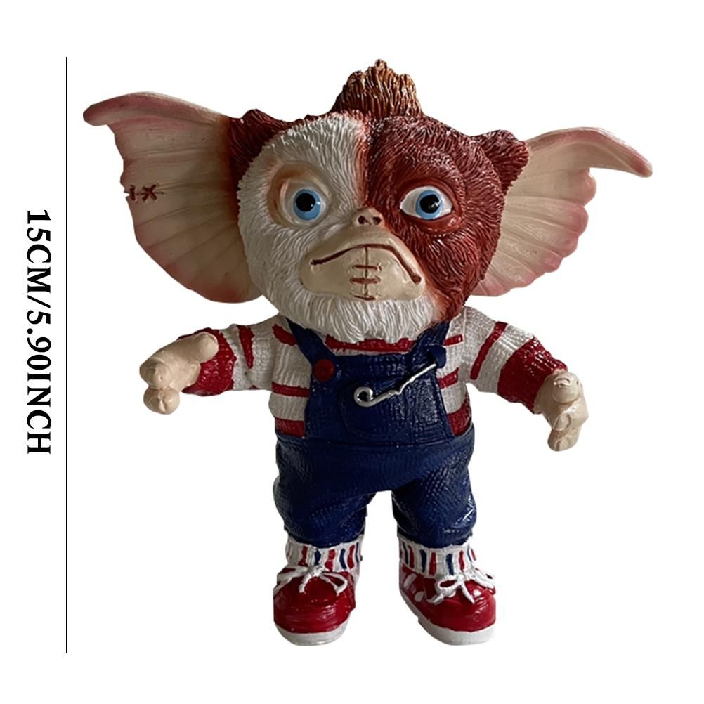 Movie Doll Simulation Horror Doll Decorations Desktop Resin Ornaments for Garden Living Room Bedroom - Image 2
