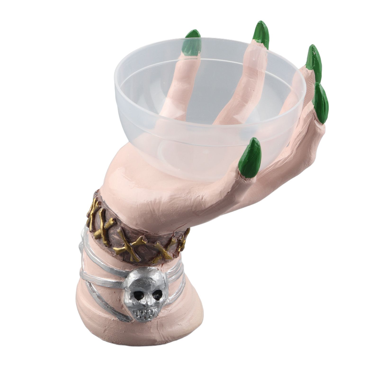 Halloween Witch Hands Snack Bowl Stand Snack Basket Resin Desktop Ornament for Halloween Festival Xmas Party Home Party - Image 2