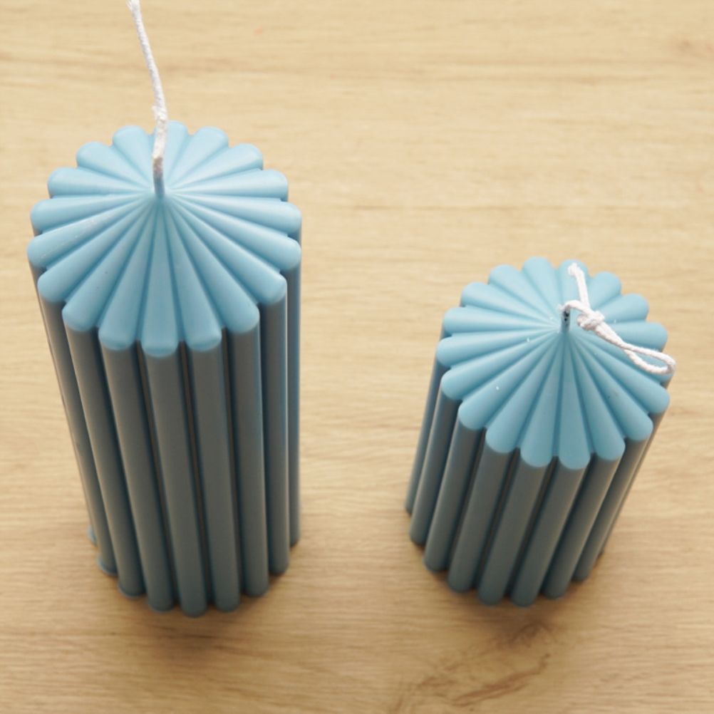 Coarse Rack Tip Scented Candle Mold Geometric Shape Plastic Candle Making Molds for Making Paraffin Wax and Carnauba Wax - Image 5