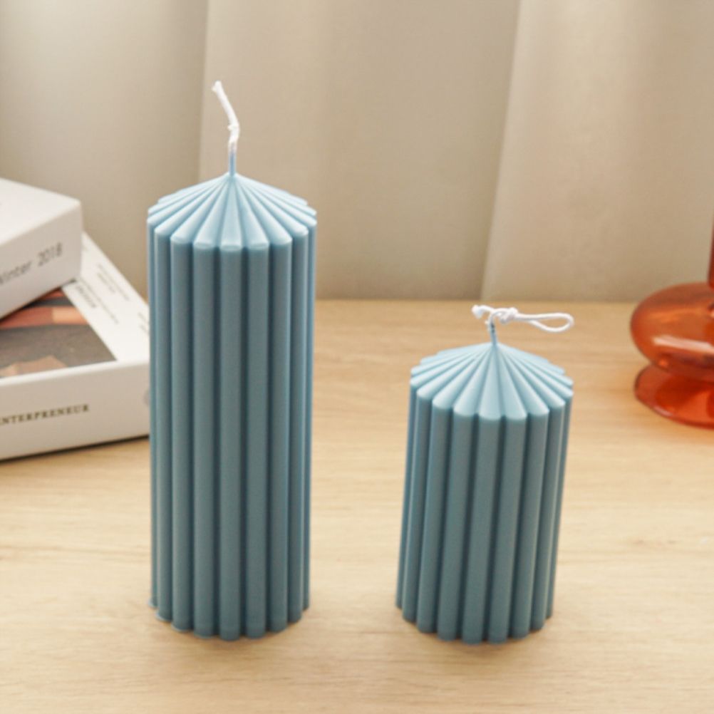 Coarse Rack Tip Scented Candle Mold Geometric Shape Plastic Candle Making Molds for Making Paraffin Wax and Carnauba Wax - Image 6