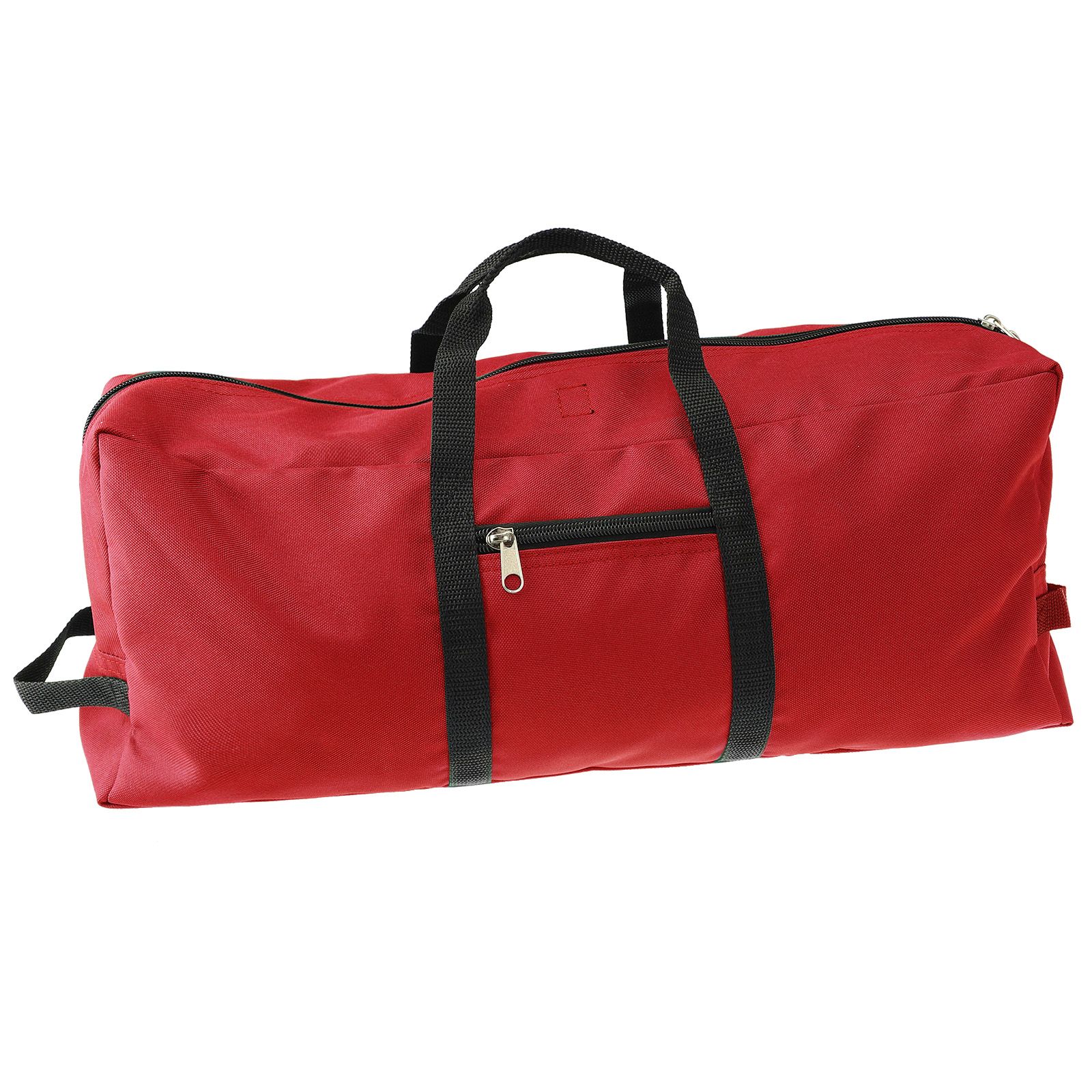 Christmas Tree Storage Bag 600D Oxford Cloth with Handle for 7in Tall Detachable Tree Red 152.4x50.8x63.5cm - Image 1