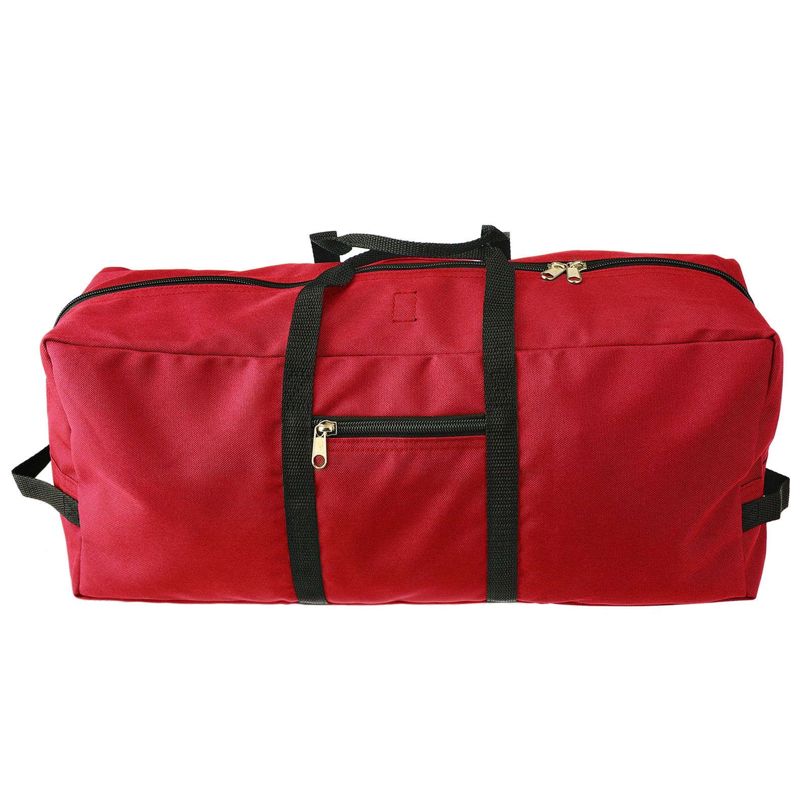 Christmas Tree Storage Bag 600D Oxford Cloth with Handle for 7in Tall Detachable Tree Red 152.4x50.8x63.5cm - Image 4