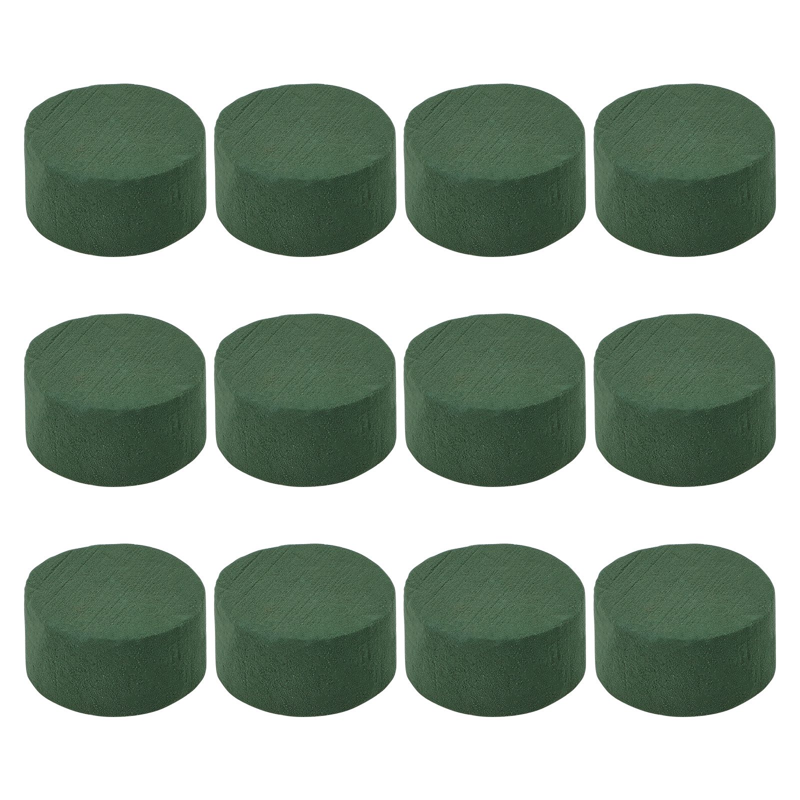12pcs Floral Foam Round Dried Flower Foam Blocks Handmade Flower Arrangement Materials - Image 3