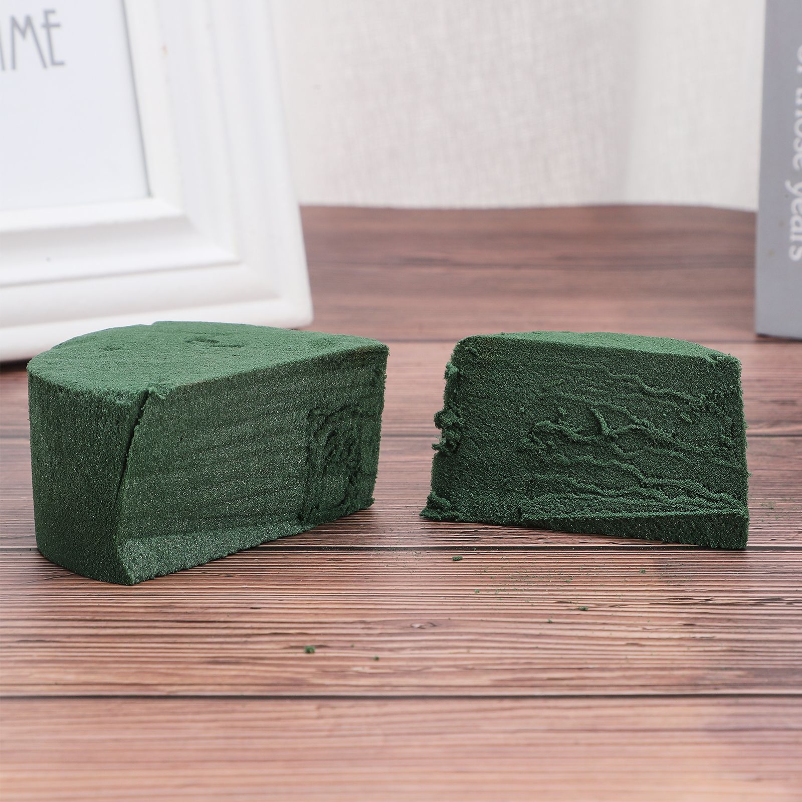 12pcs Floral Foam Round Dried Flower Foam Blocks Handmade Flower Arrangement Materials - Image 5