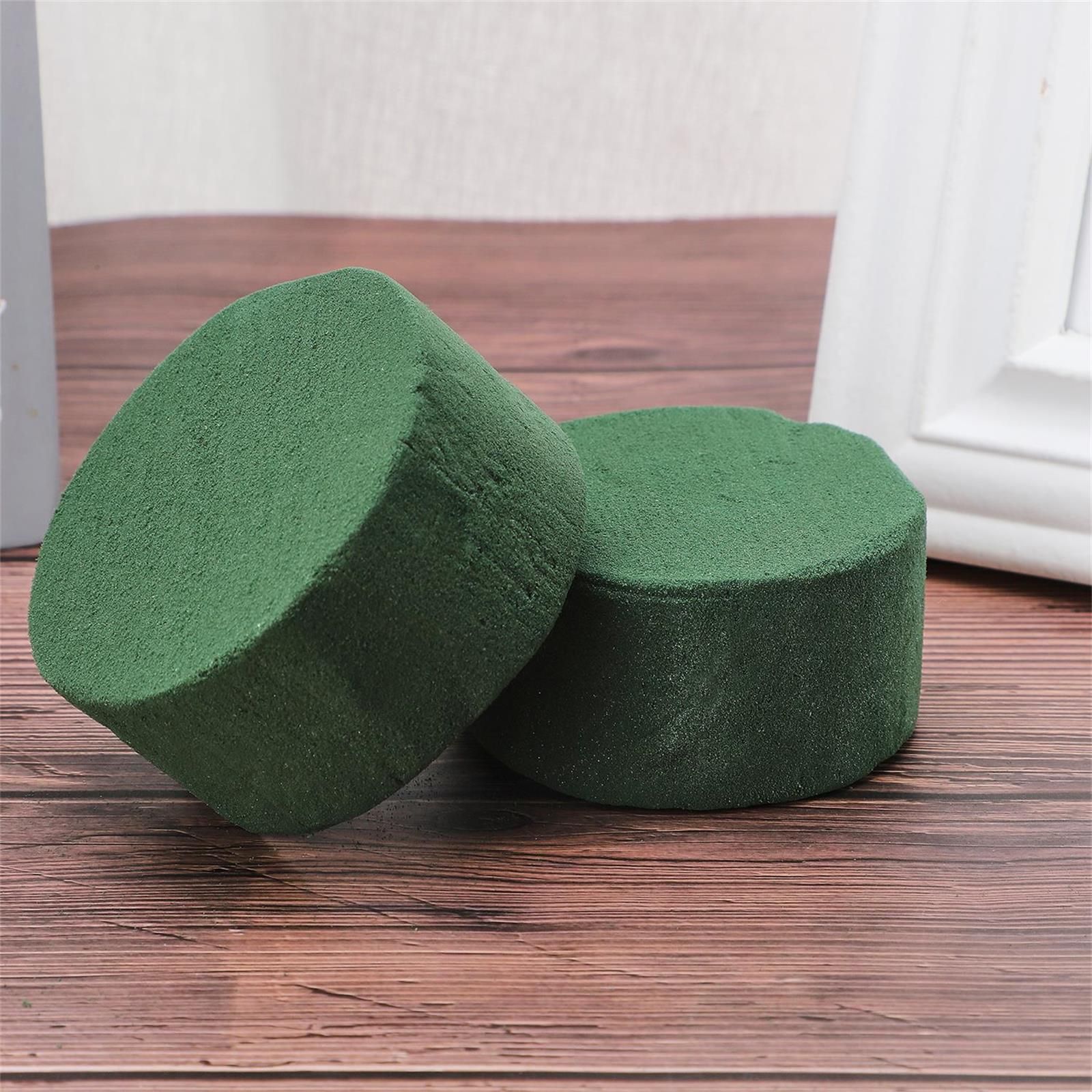 12pcs Floral Foam Round Dried Flower Foam Blocks Handmade Flower Arrangement Materials - Image 6
