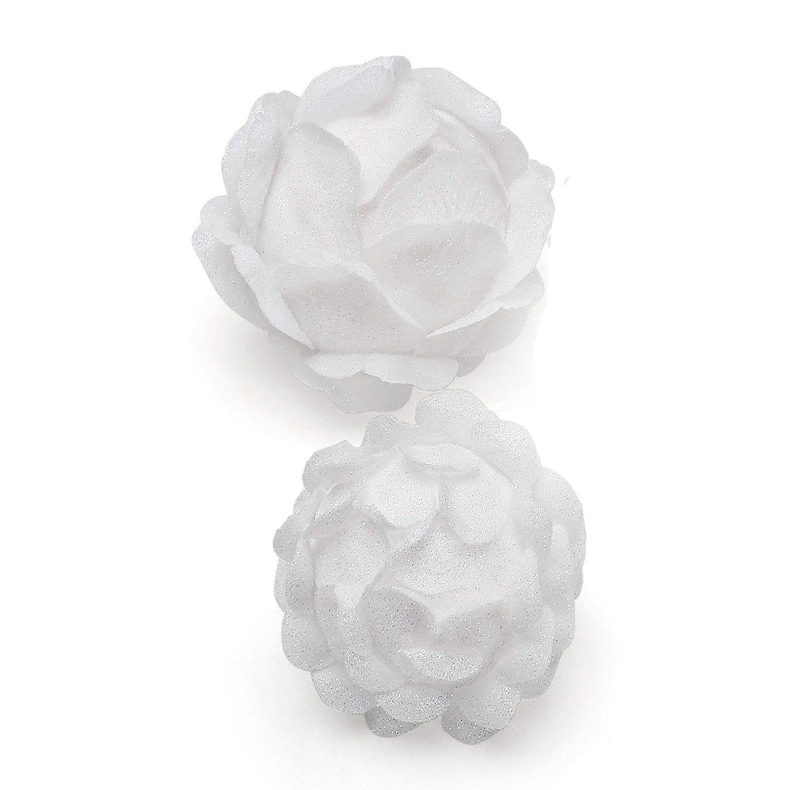 Foam Ball Snow White Christmas Ball Pendant Christmas Tree Decoration Pendant - Image 1