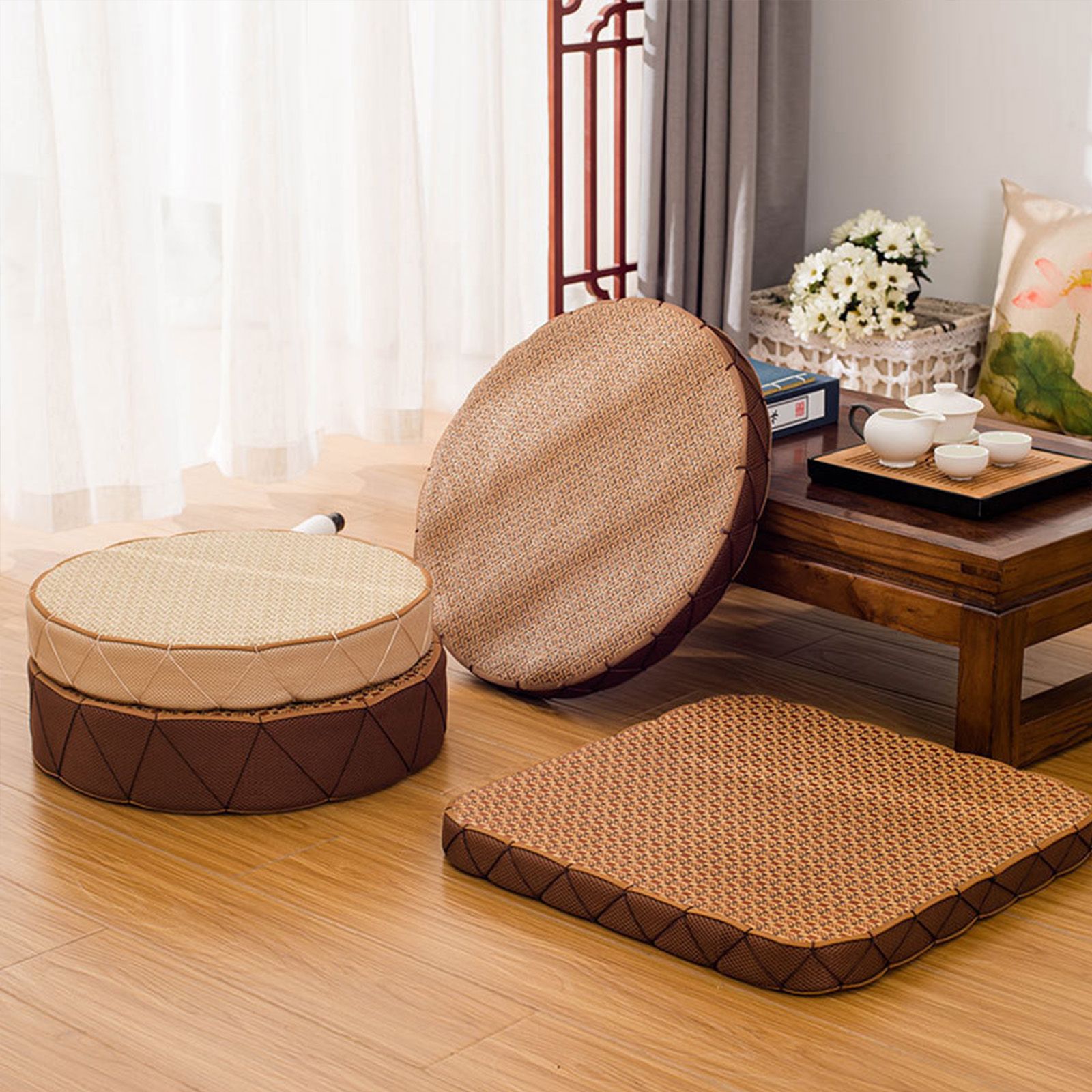 Cushion Soft Floor Pillow Throw Pillow Floor Seating Cushion for Chair Sofa Car - Image 8
