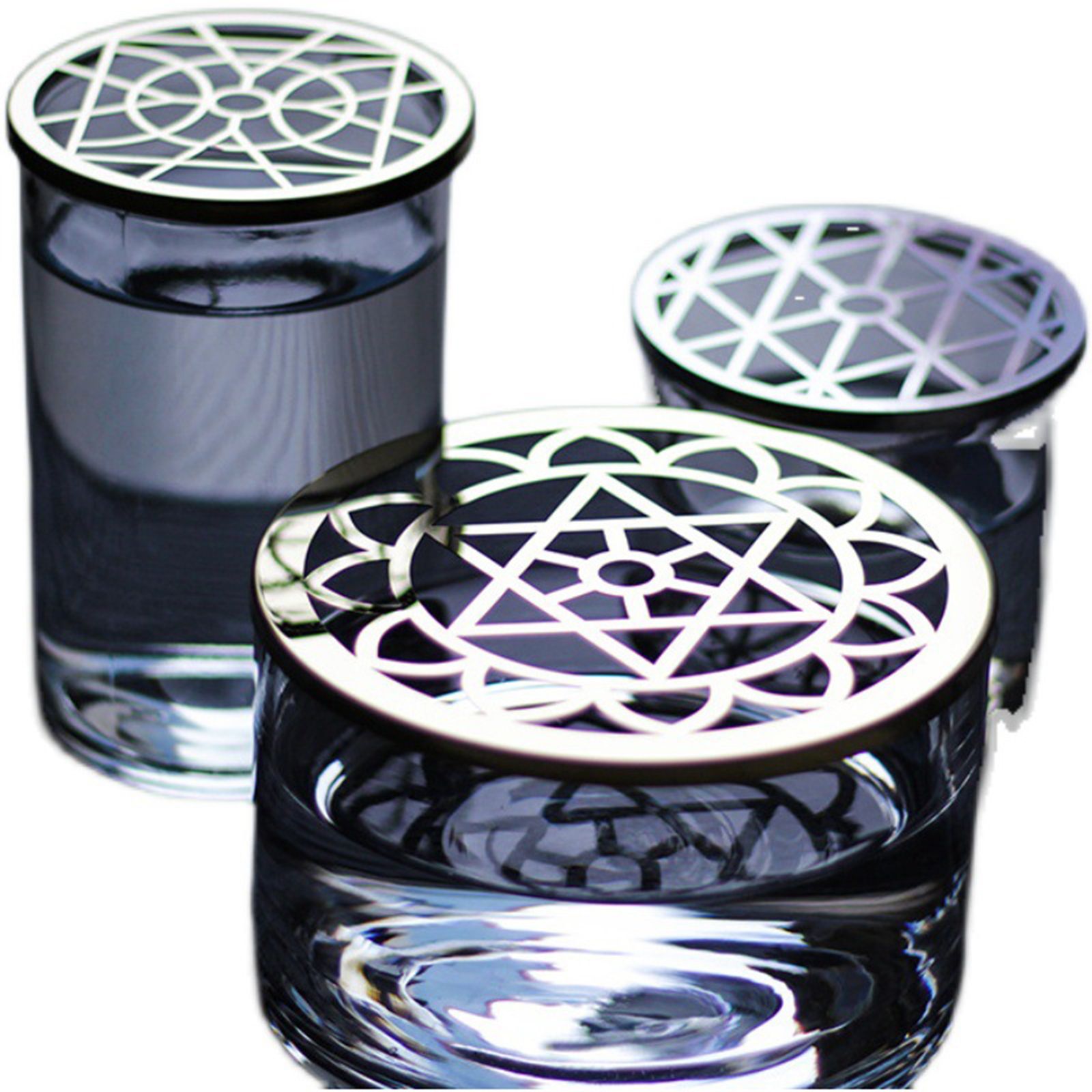Flower Insert Lid Metal Grid for home centerpiece 15.2cm diameter - Image 2
