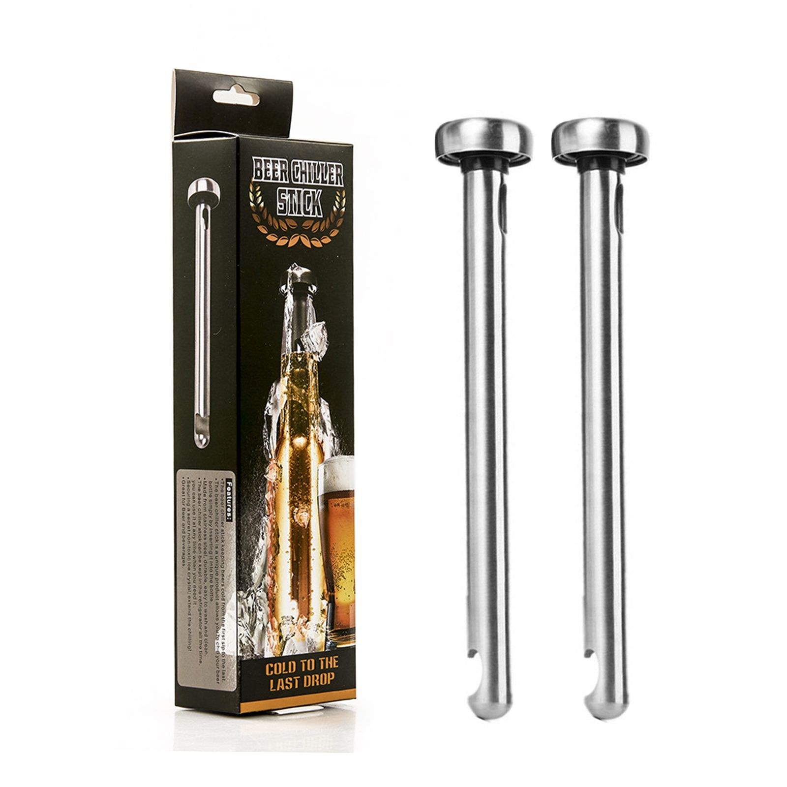 Stainless Steel Cooling Stick Beer Cooling Stick Freezer Quick Freeze Stick Chill Stick - Image 1