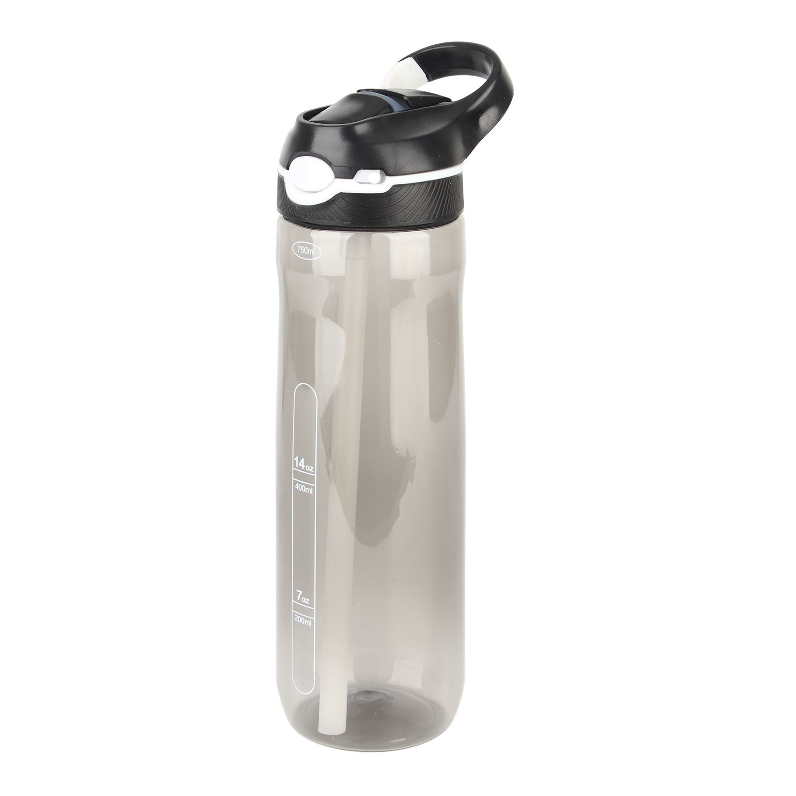 750ml Outdoor Fitness Water Bottle Portable Plastic Straw Cup Simple Sports Car Water Cup - Image 3