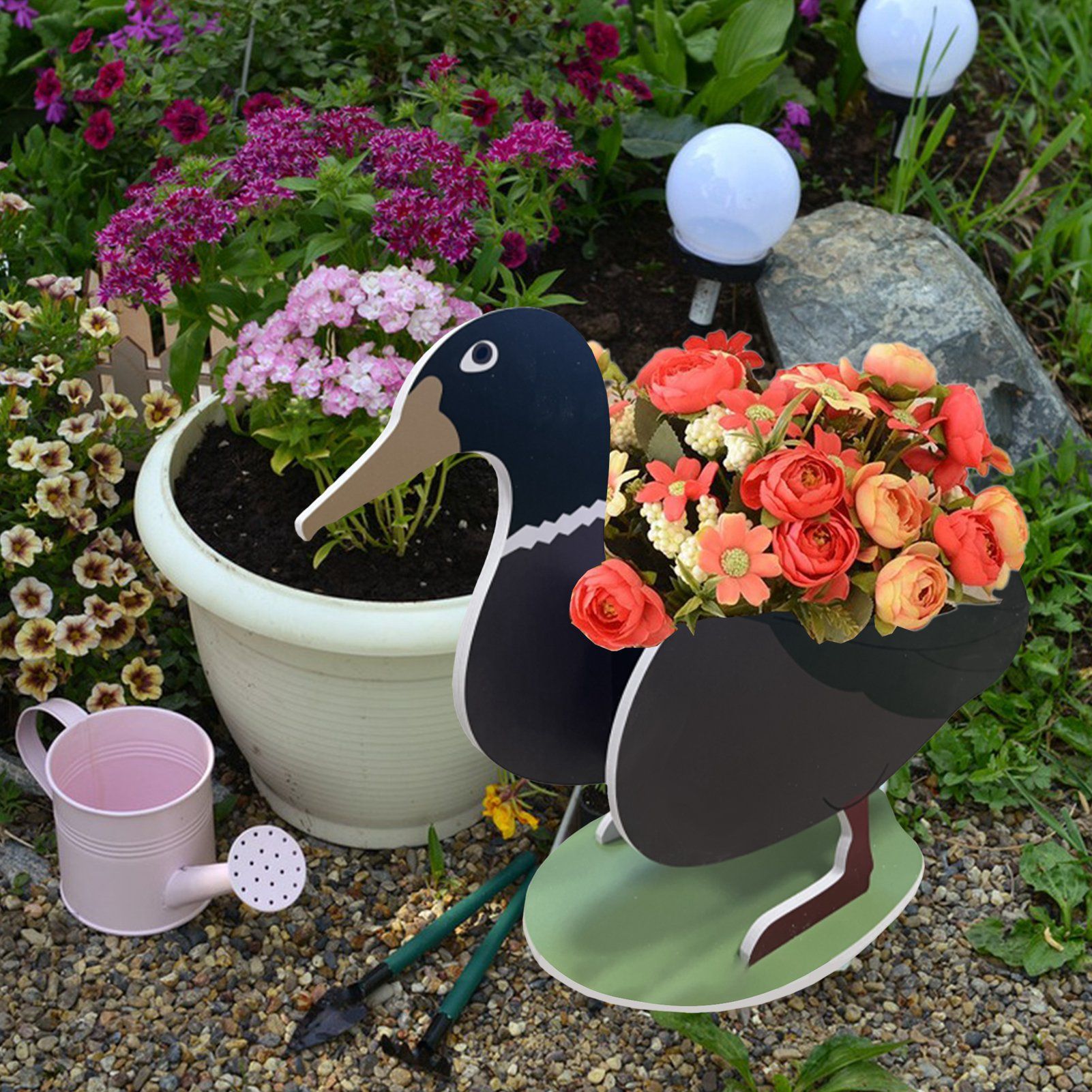 DIY Animal Flower Pot Cartoon Desktop Succulent Planter Garden Ornament Crafts - Image 6