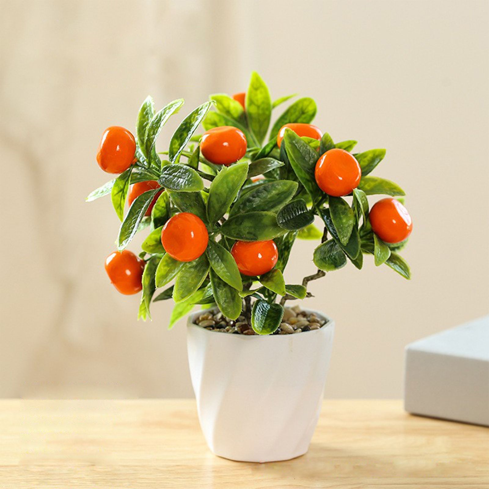 Artificial Fruit Tree Potted Small Potted Simulation Planting Pot Ornament Decoration - Image 3