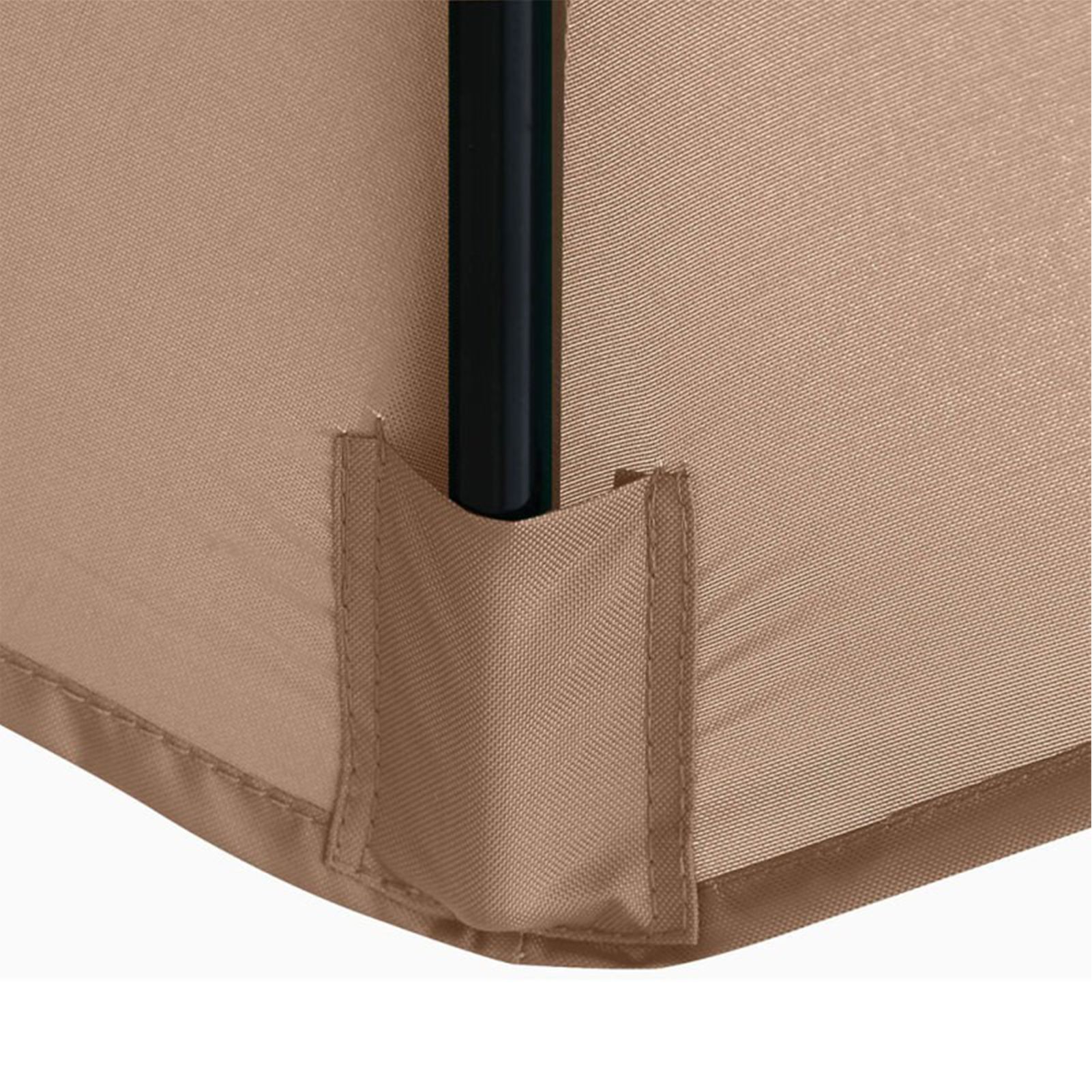3m Double Top Sunshade Umbrella Cloth Replace Outdoor Courtyard Garden Umbrella Surface Replace Rainproof Sunshade Cloth - Image 5