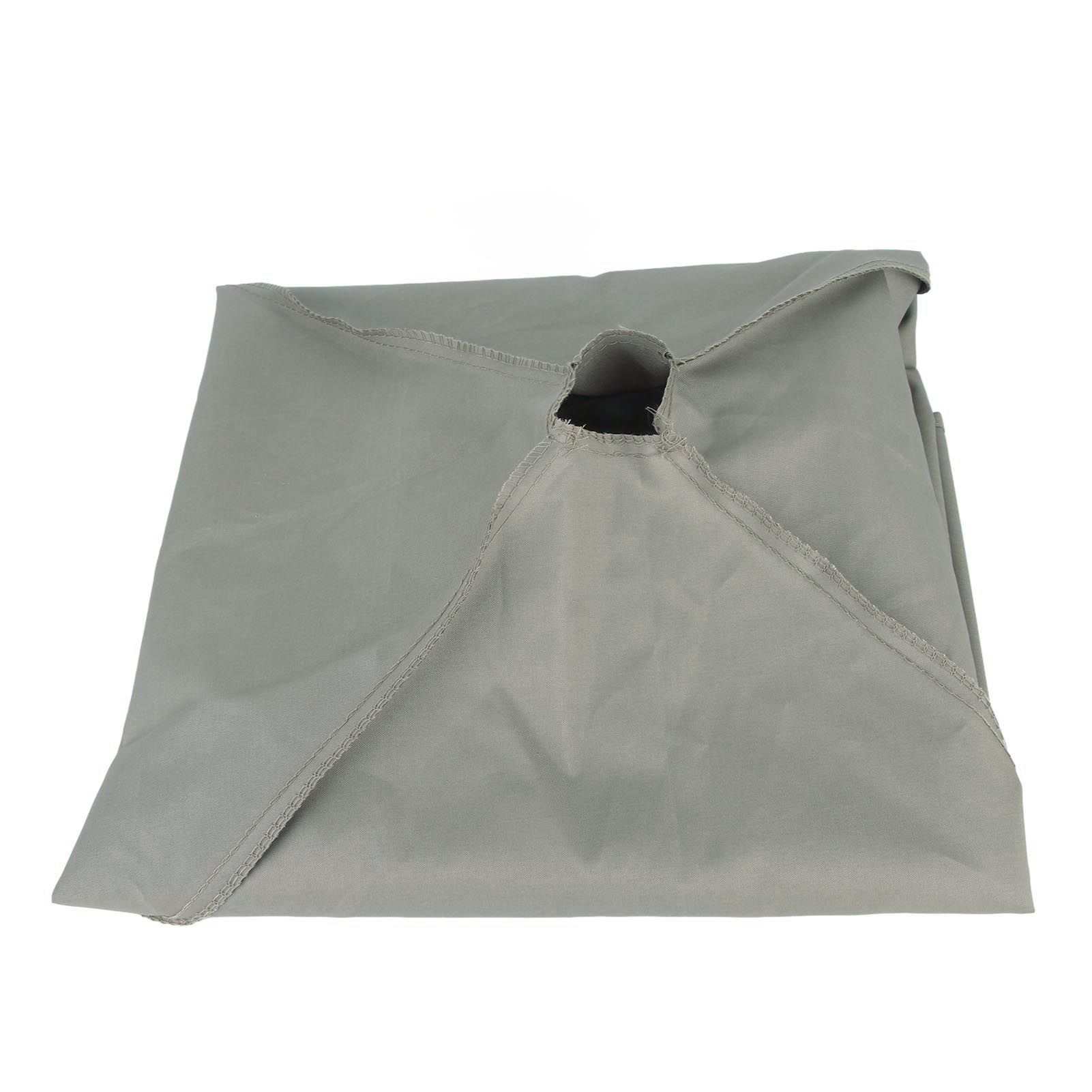 Outdoor Umbrella Replacement Canopy Polyester Parasol Umbrella Sunproof Rainproof Fabric Garden Patio Umbrella Top Cover - Image 1