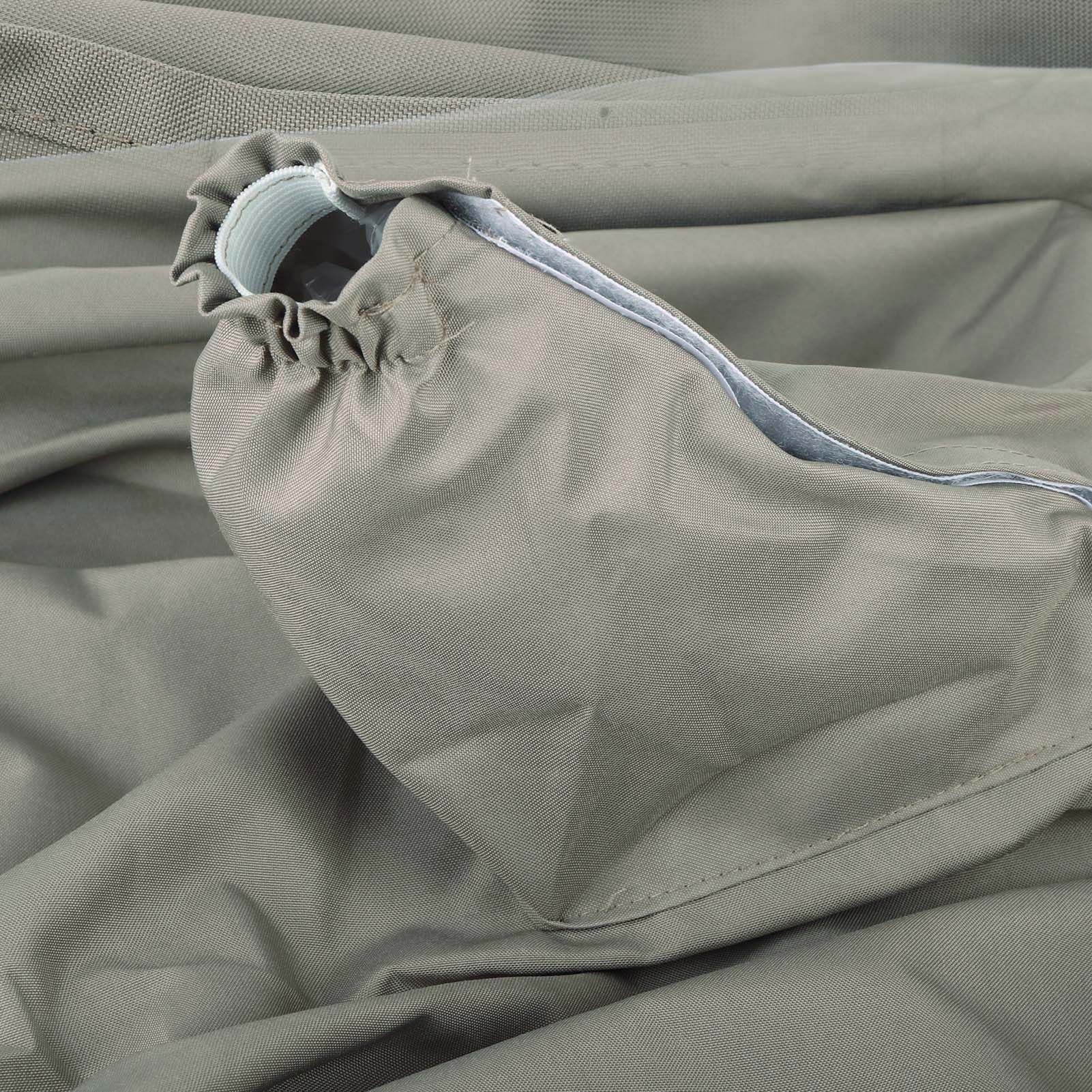 Outdoor Umbrella Replacement Canopy Polyester Parasol Umbrella Sunproof Rainproof Fabric Garden Patio Umbrella Top Cover - Image 4