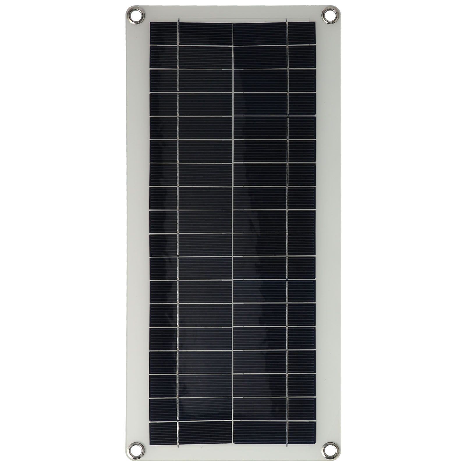 20W Flexible Polycrystalline Solar Panel Controller Dual USB Solar Charger for Car RV Marine Boat - Image 2