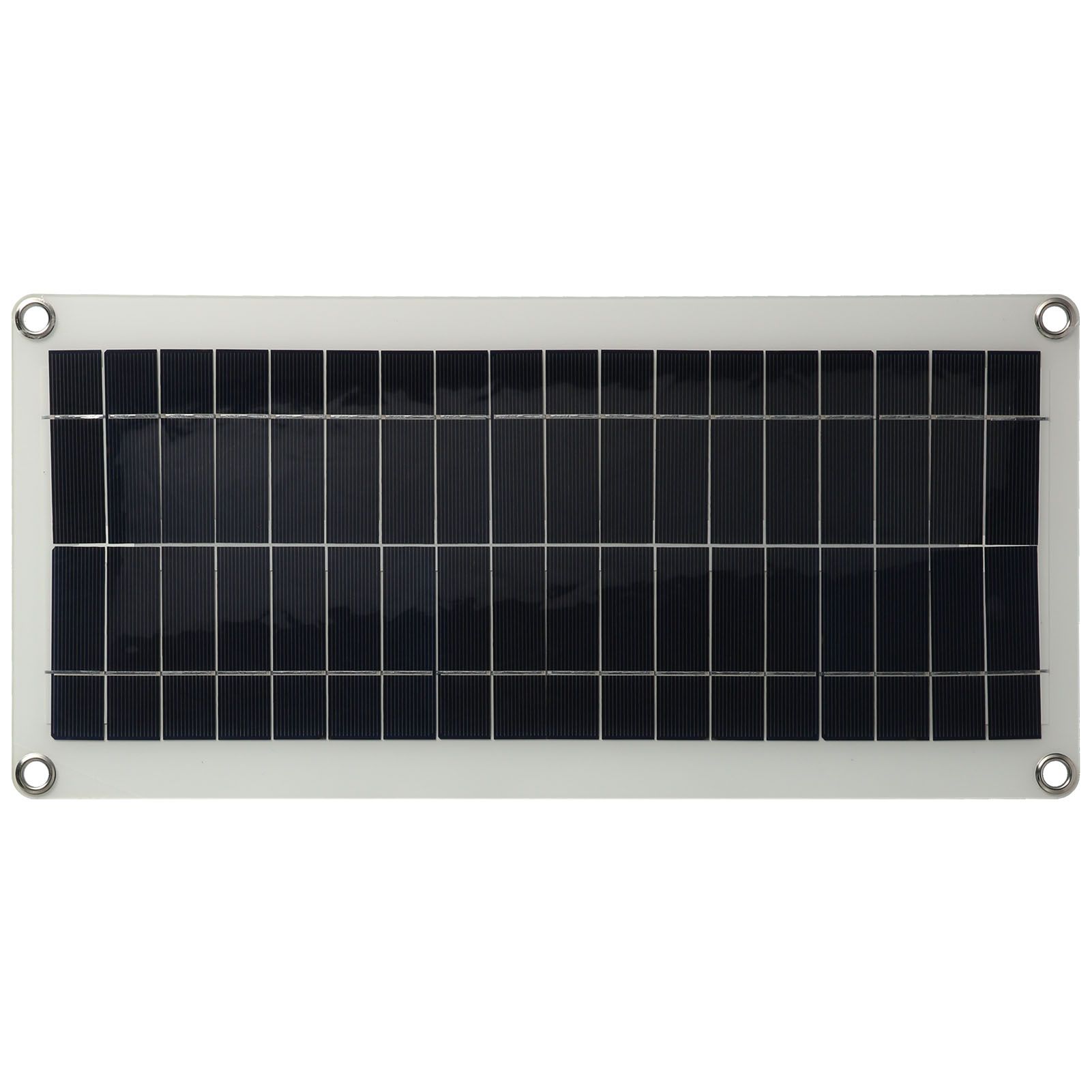 20W Flexible Polycrystalline Solar Panel Controller Dual USB Solar Charger for Car RV Marine Boat - Image 3