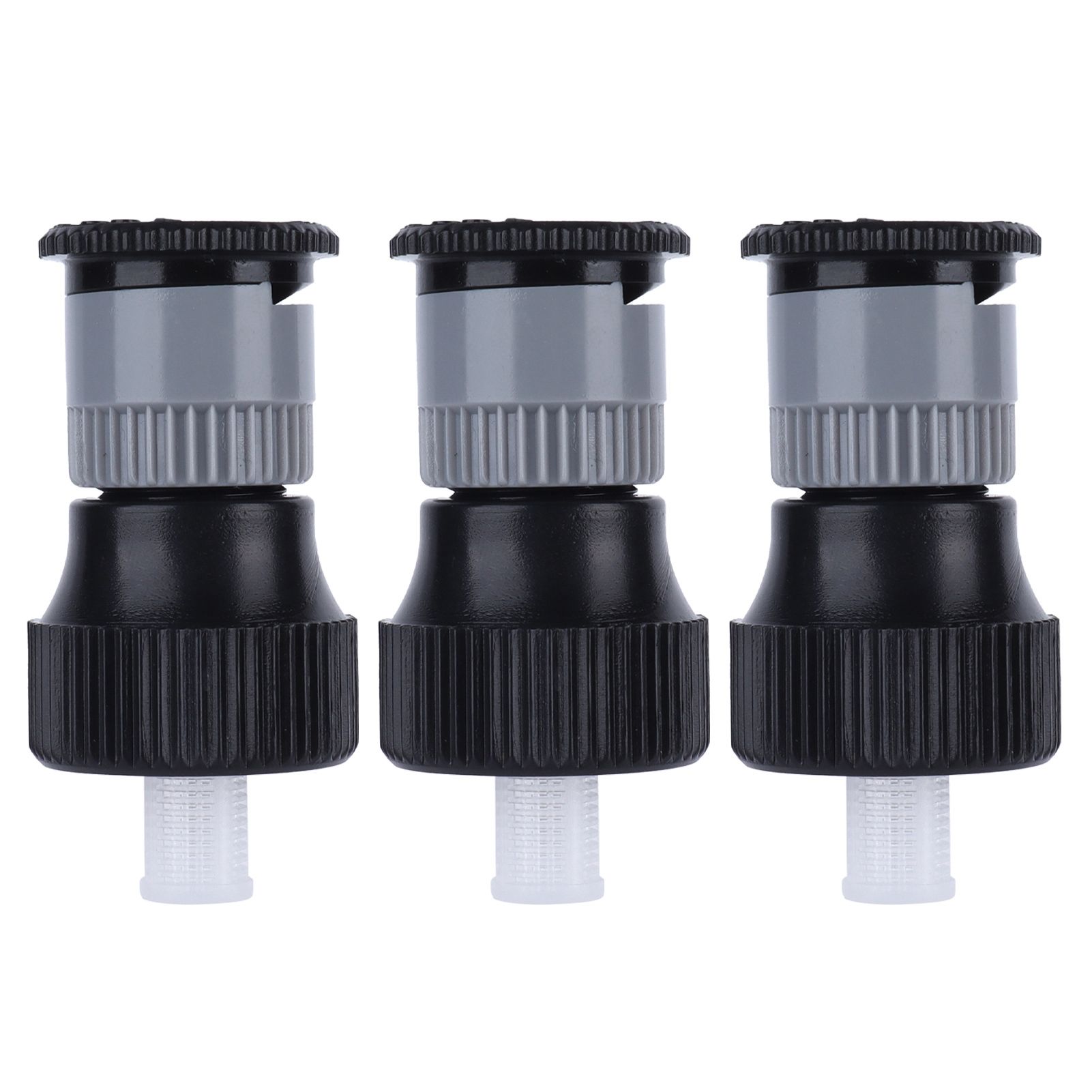 3pcs 360° Rotating Buried Spray Nozzle G1/2 Female Thread Adjustable Watering Sprinkler for Lawn Yard Garden Planter - Image 1