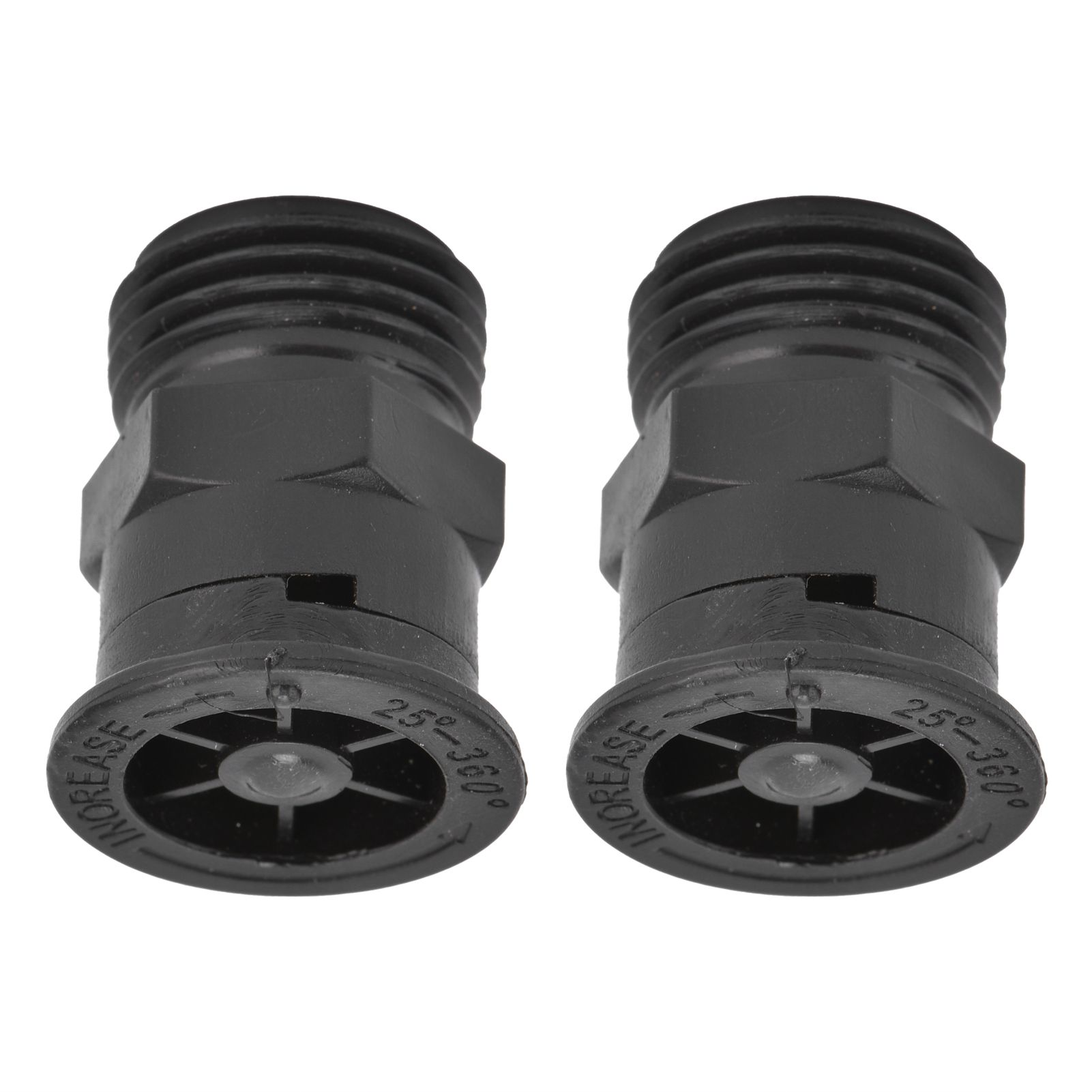 2Pcs Sprinkler Nozzle G1/2 External Thread Plastic Sprinkler Irrigation Garden Lawn Supplies - Image 3