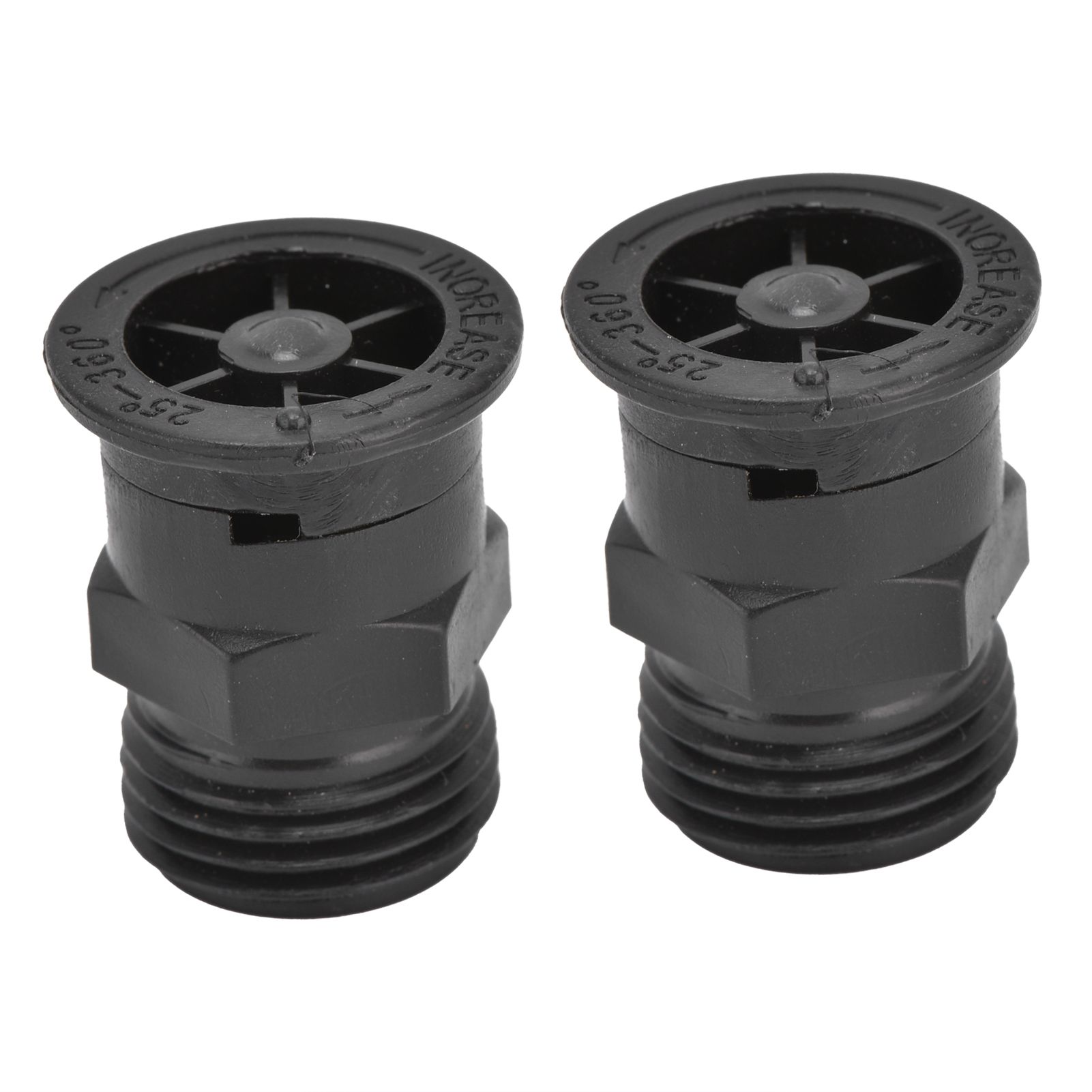 2Pcs Sprinkler Nozzle G1/2 External Thread Plastic Sprinkler Irrigation Garden Lawn Supplies - Image 5