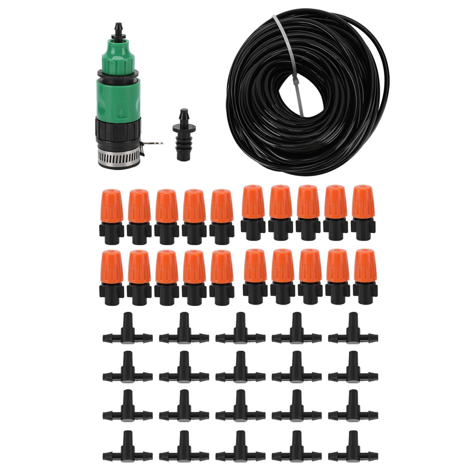 Mist Irrigation Kit Automatic Atomizing Watering Sprayer Nozzle Hose for Garden Lawn Greenhouse - Image 6